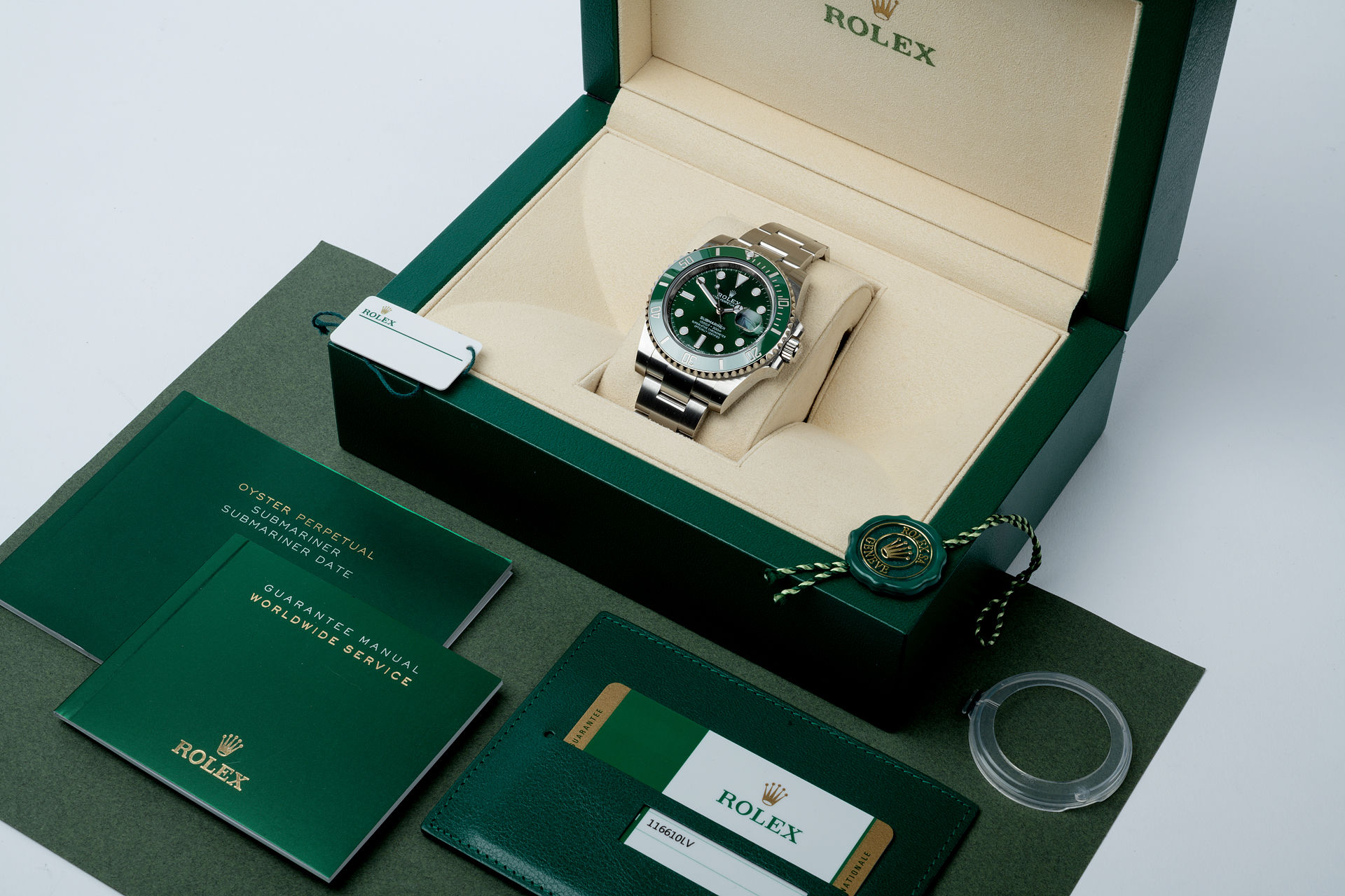 ref 116610LV | Rolex Warranty to 2023 | Rolex Submariner Date