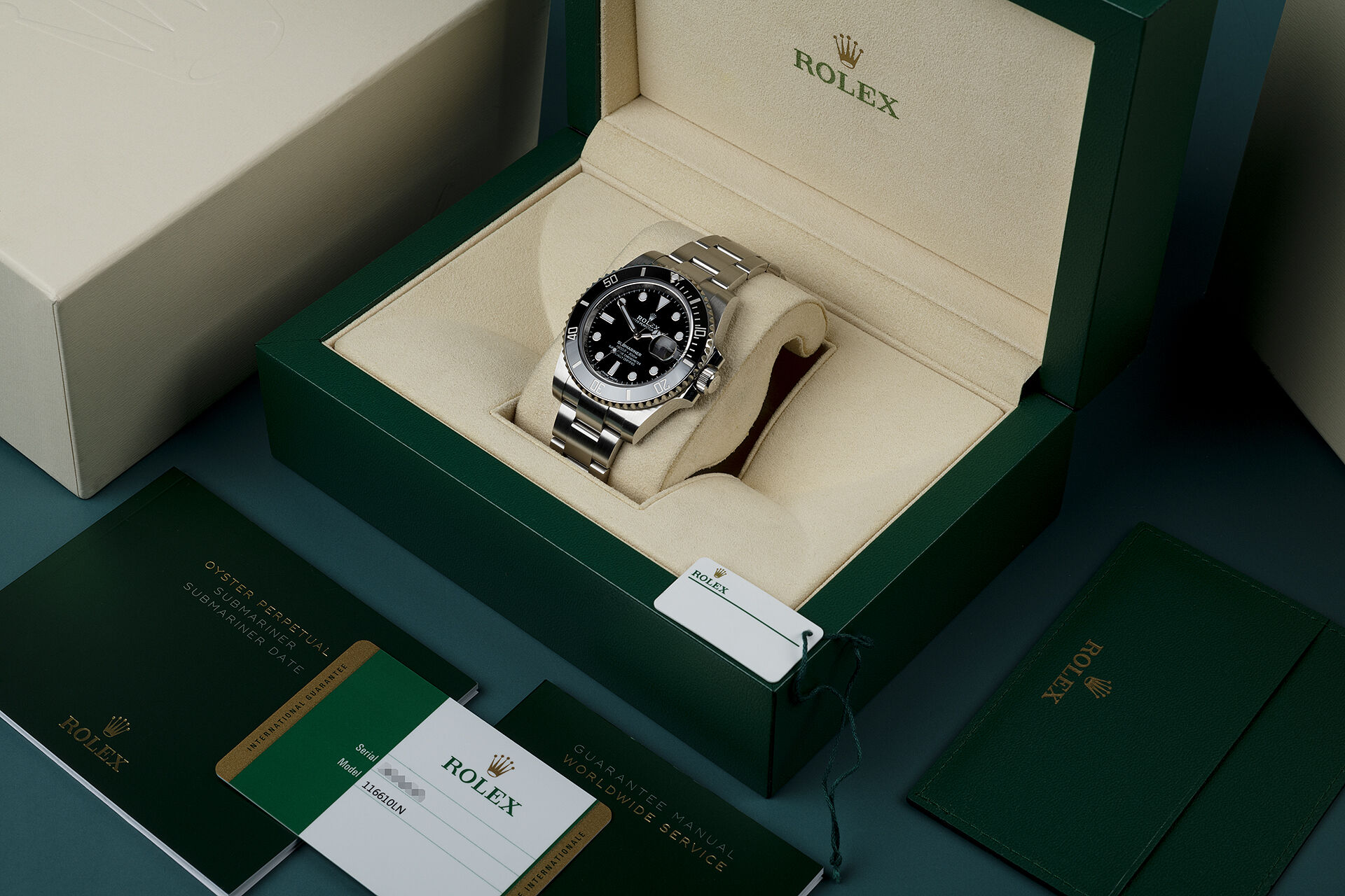 ref 116610LN | Rolex Warranty to 2024 | Rolex Submariner Date