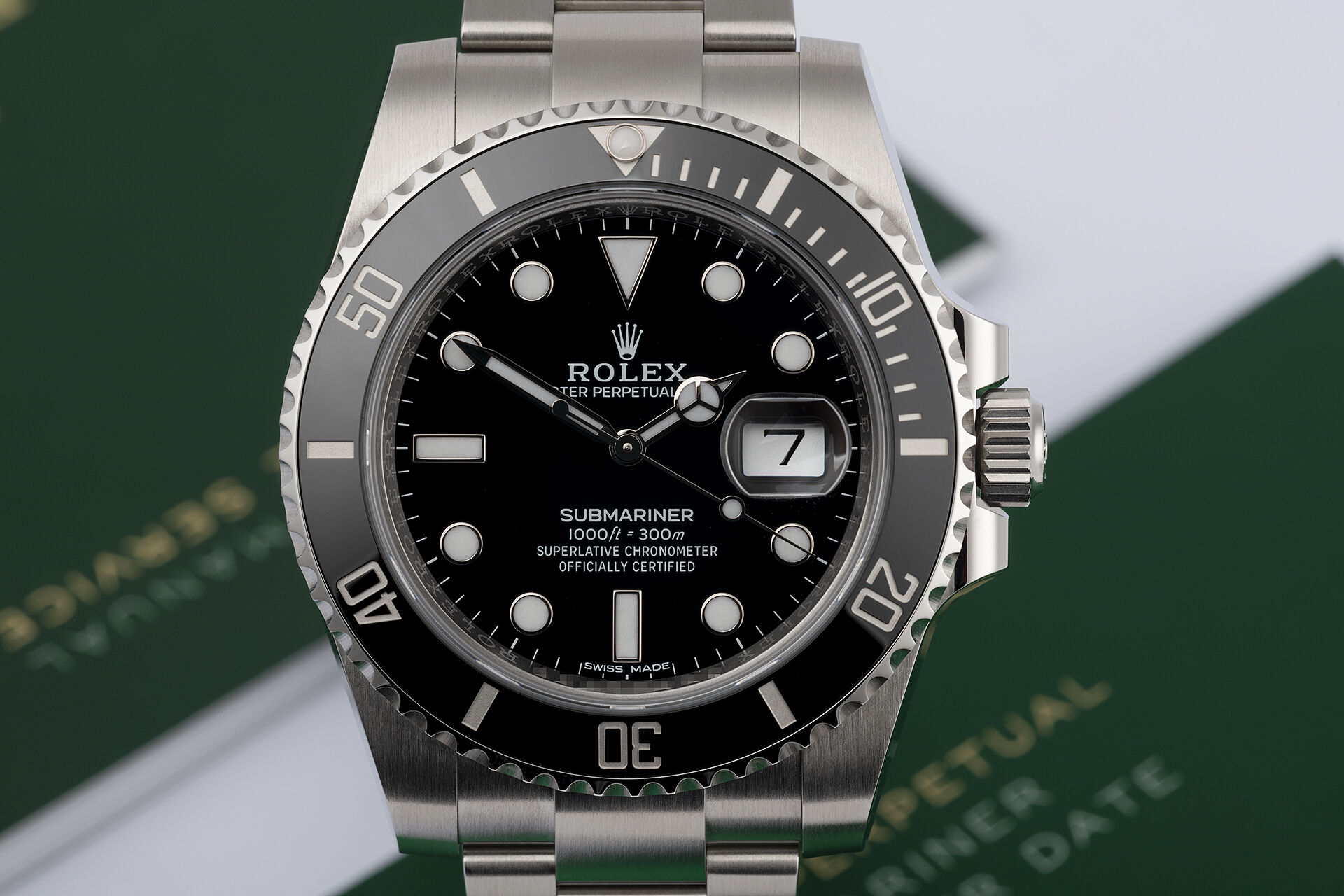 ref 116610LN | Rolex Warranty to 2024 | Rolex Submariner Date