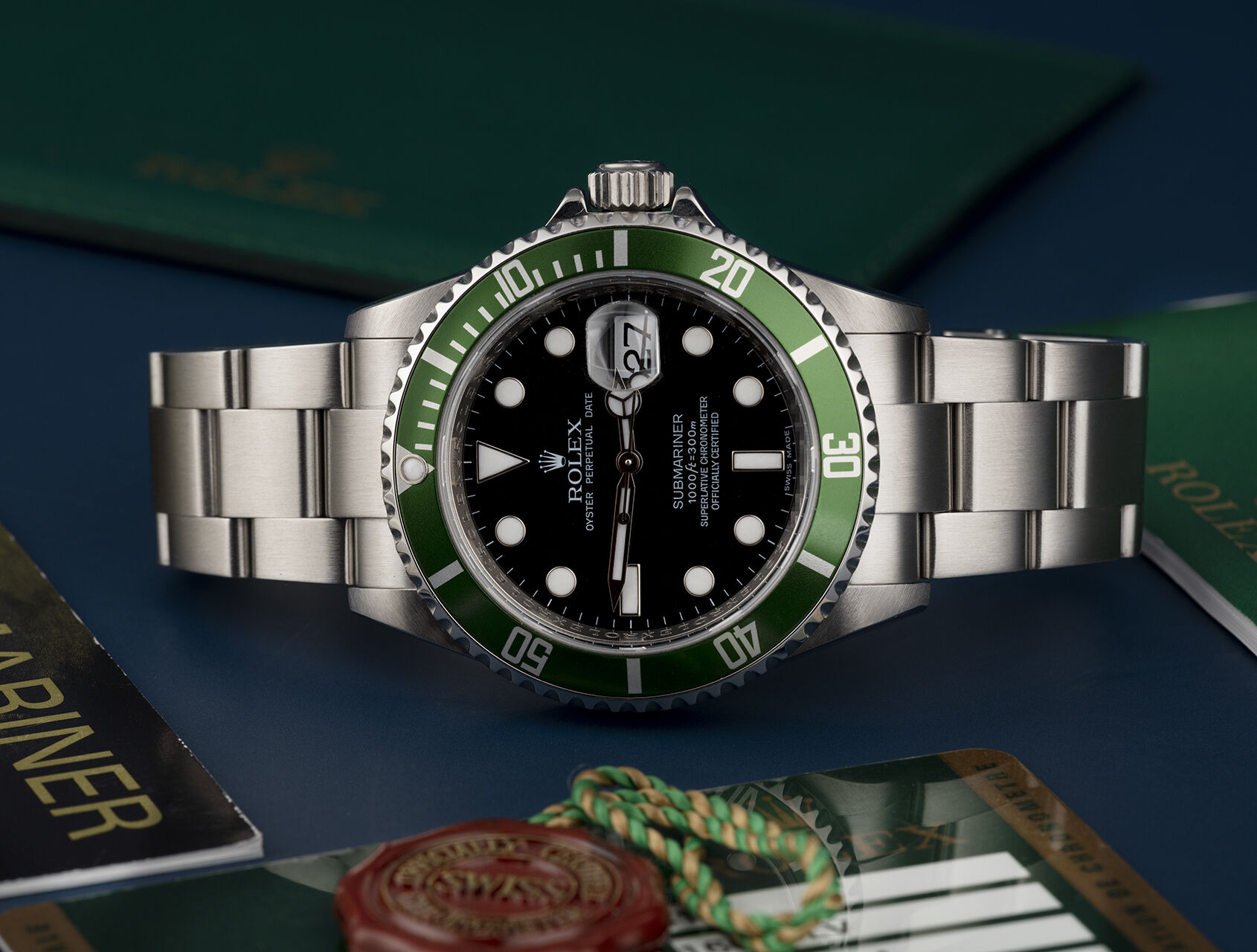 Rolex Submariner Date Watches, ref 16610LV, V-Series 'RRR' Final Year