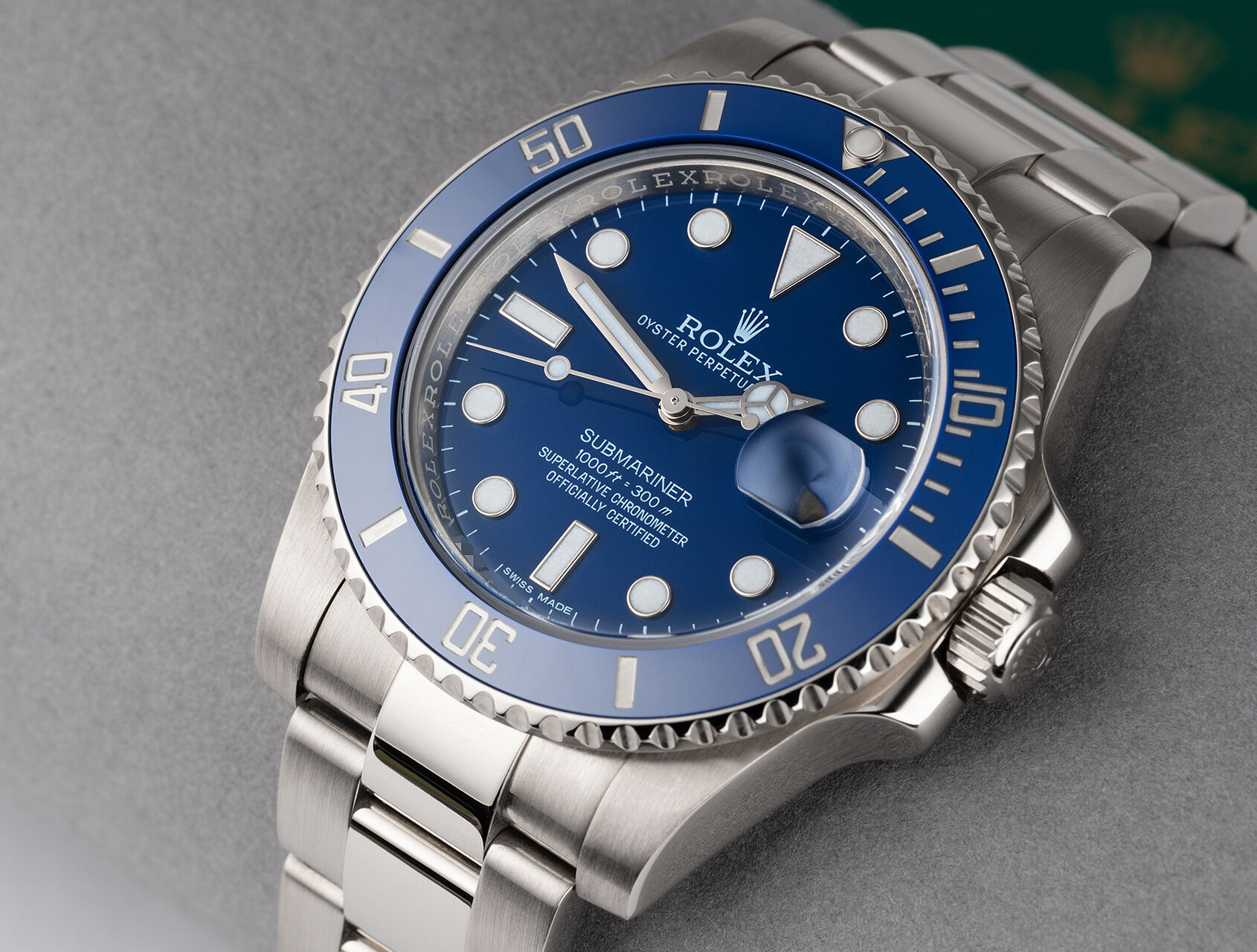 ref 116619LB | Box & Certificate | Rolex Submariner Date