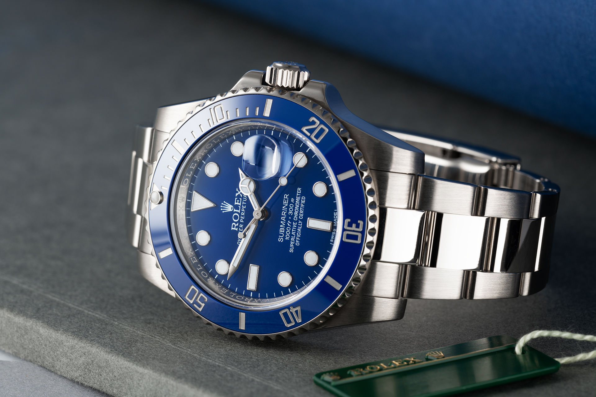 ref 116619LB | Box & Certificate | Rolex Submariner Date