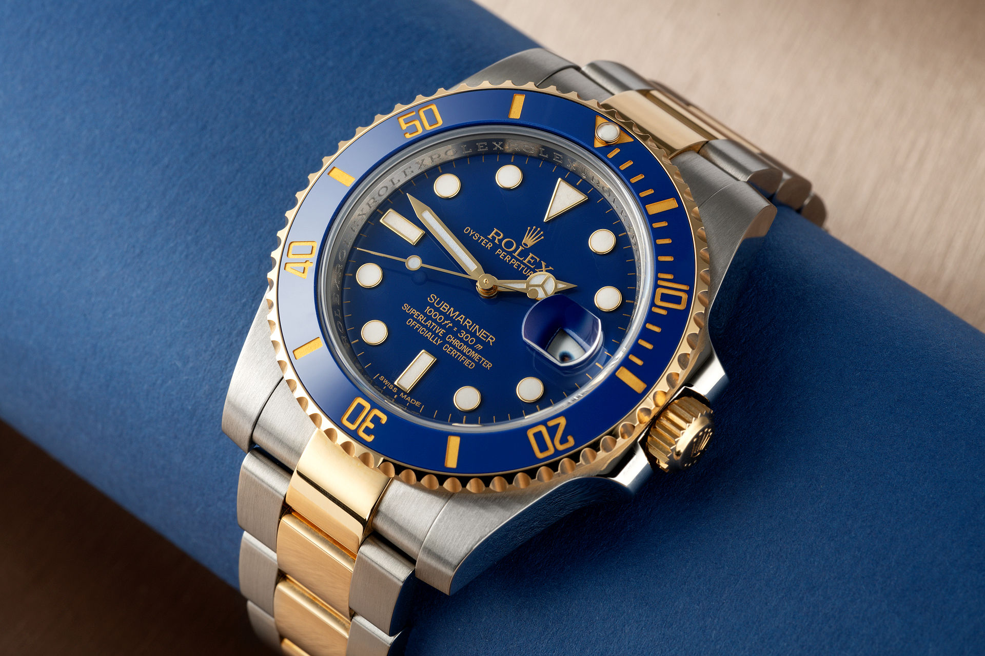 Steel & Gold 'Latest Model' | ref 116613LB | Rolex Submariner Date