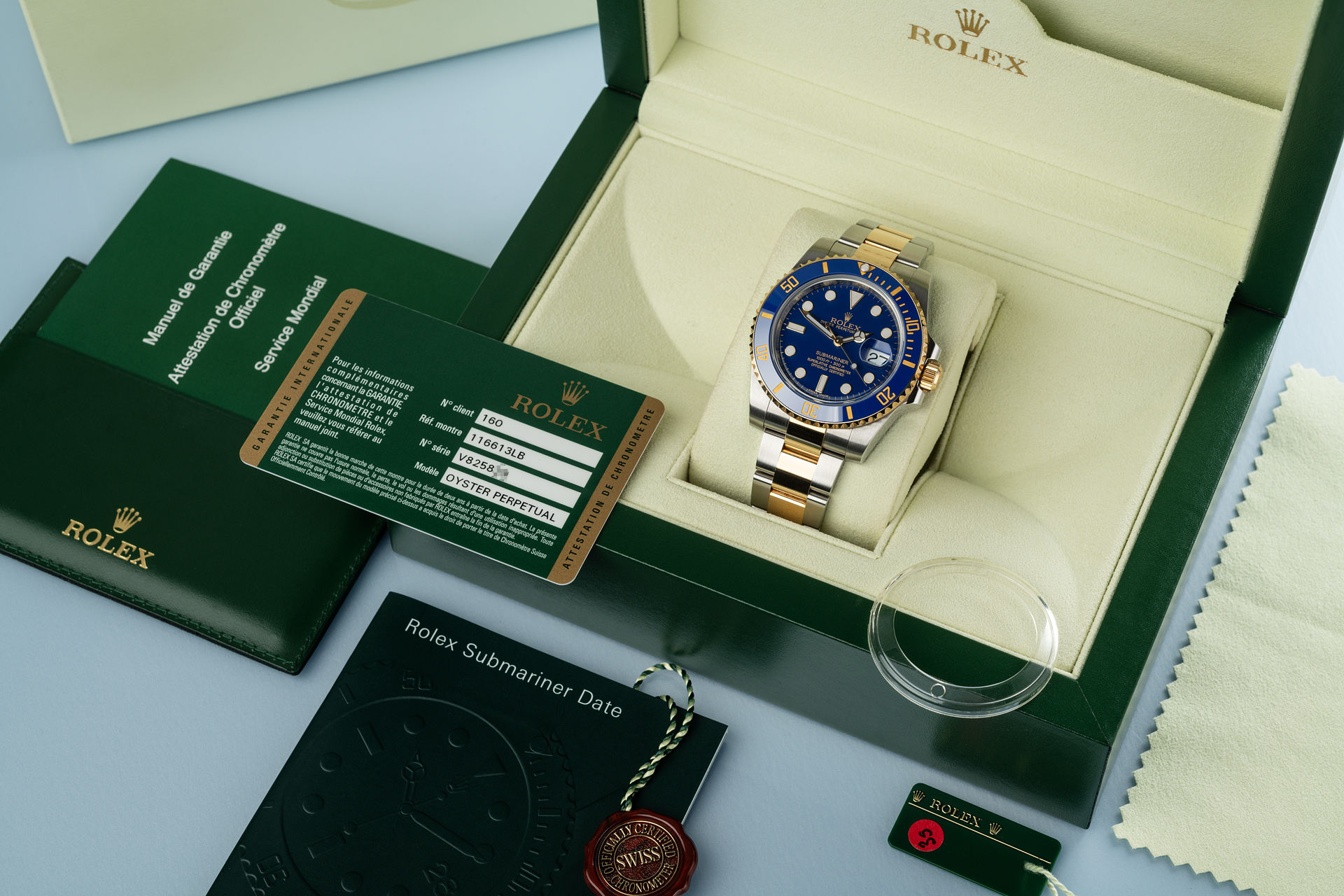 Steel & Gold 'Latest Model' | ref 116613LB | Rolex Submariner Date