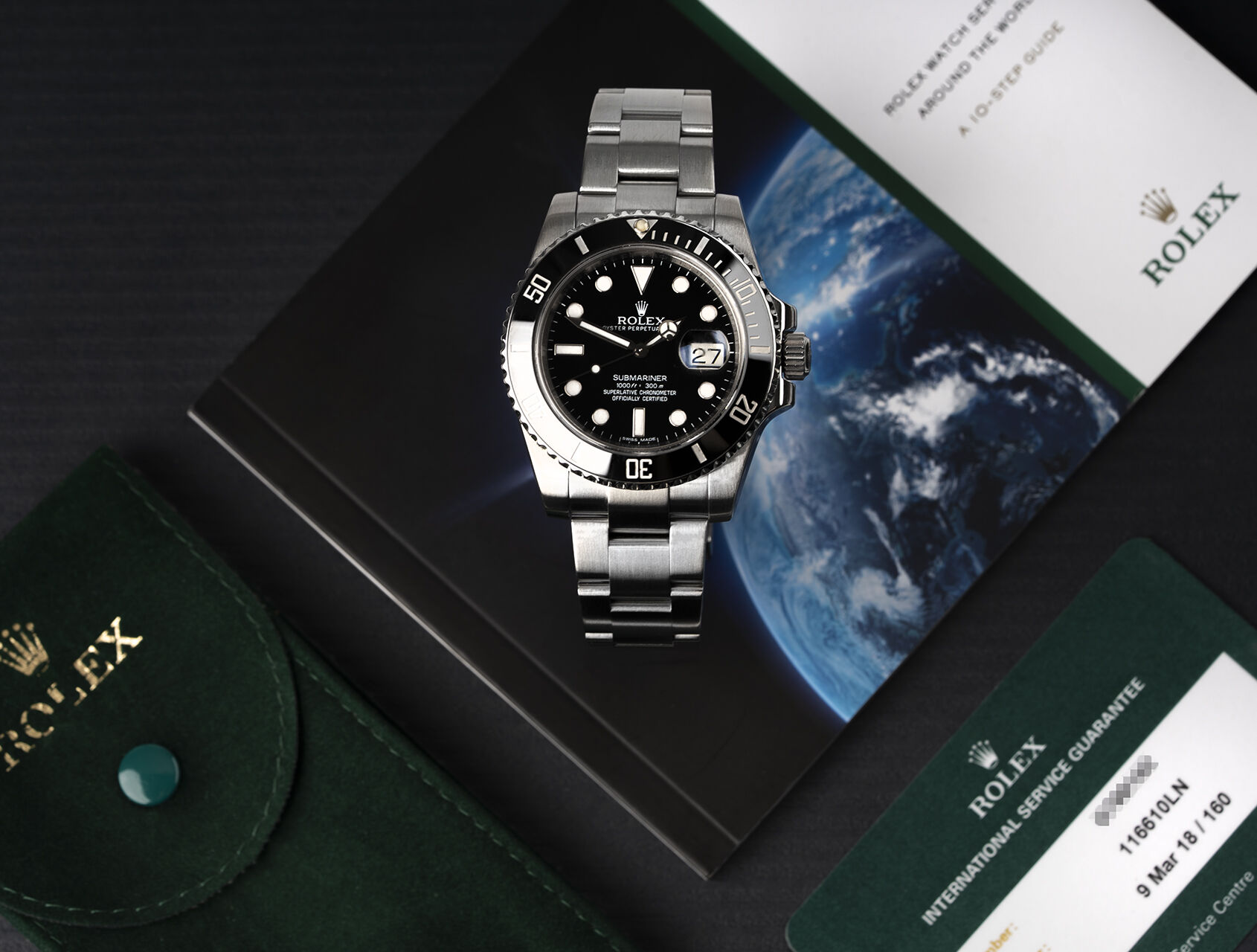 ref 116610LN | 116610LN - Rolex Service Papers | Rolex Submariner Date