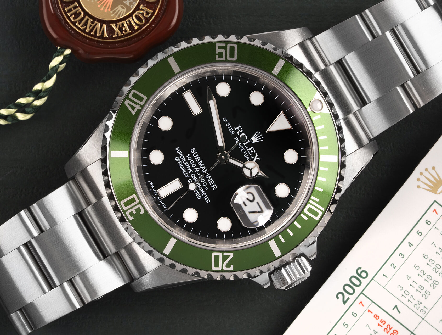 ref 16610LV | 16610LV - Kermit | Rolex Submariner Date