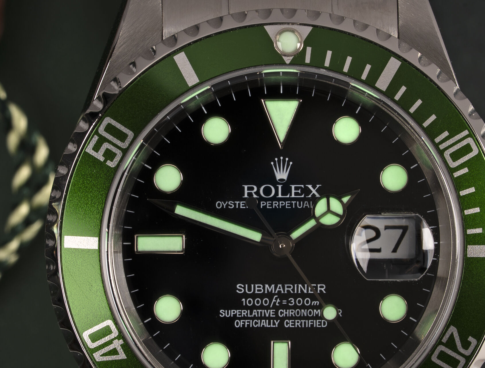 ref 16610LV | 16610LV - Kermit | Rolex Submariner Date