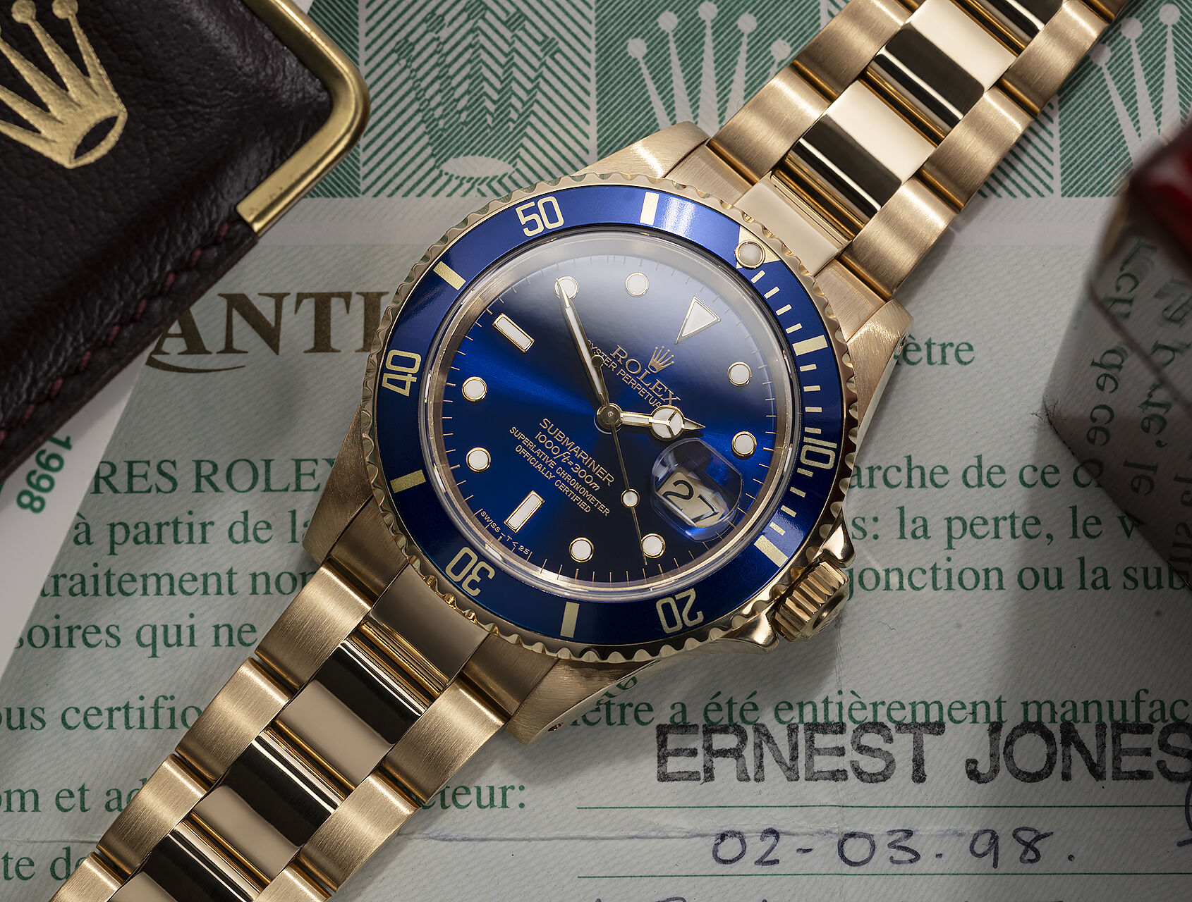 ref 16618 | 16618 - Yellow Gold | Rolex Submariner Date