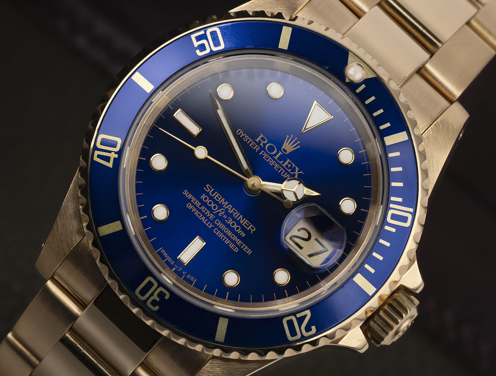 ref 16618 | 16618 - Yellow Gold | Rolex Submariner Date