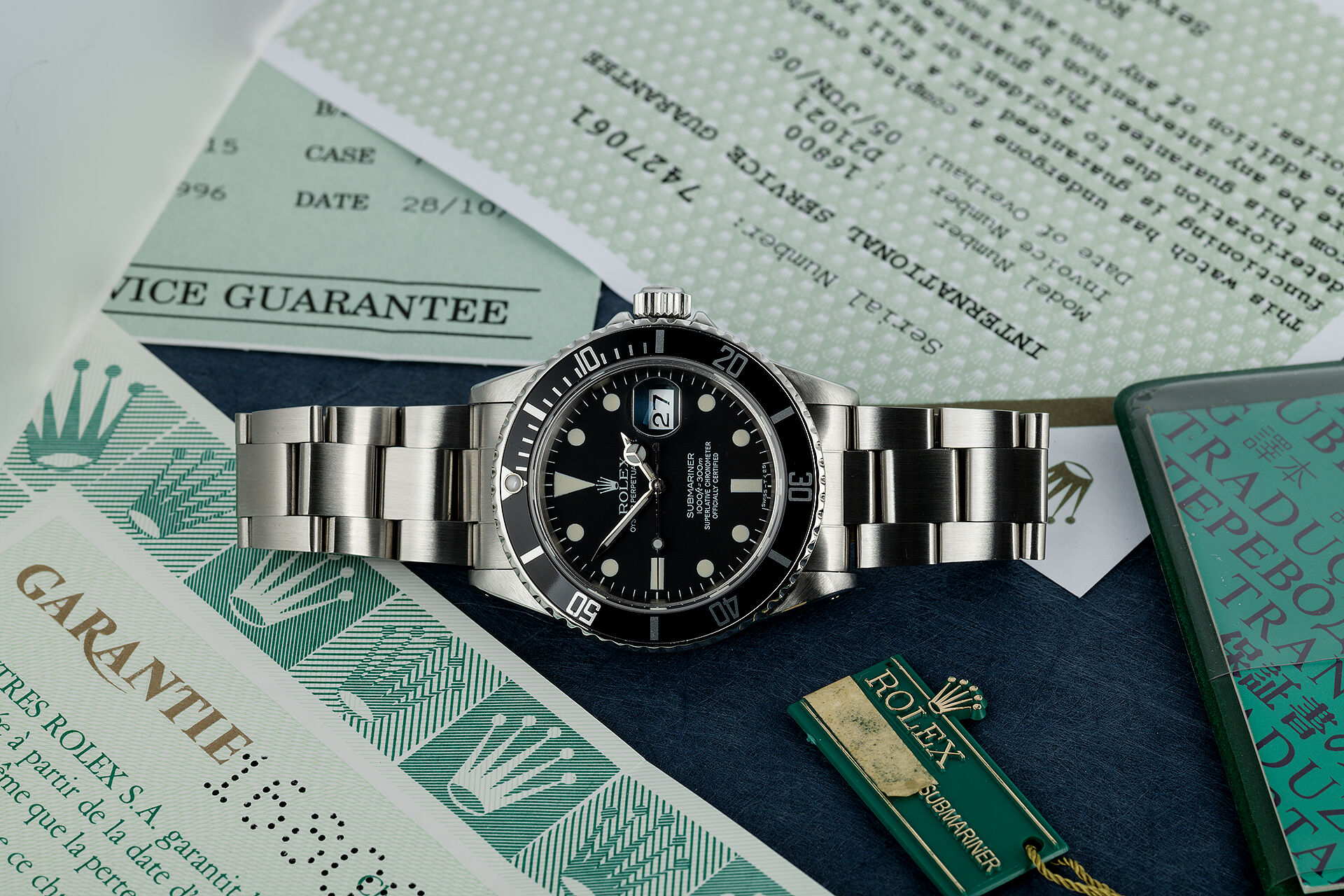 ref 16800 | Rare Transitional Model | Rolex Submariner Date