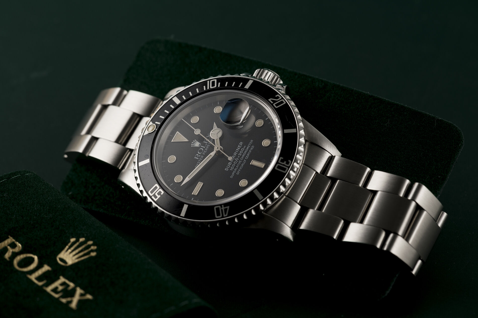 ref 168000 | 'Extra Zero' Test Reference  | Rolex Submariner Date