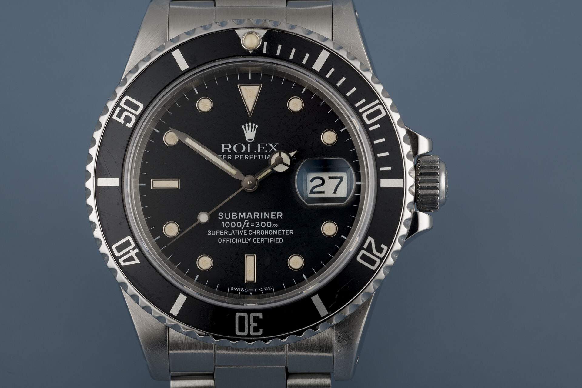 ref 168000 | 'Extra Zero' Test Reference  | Rolex Submariner Date