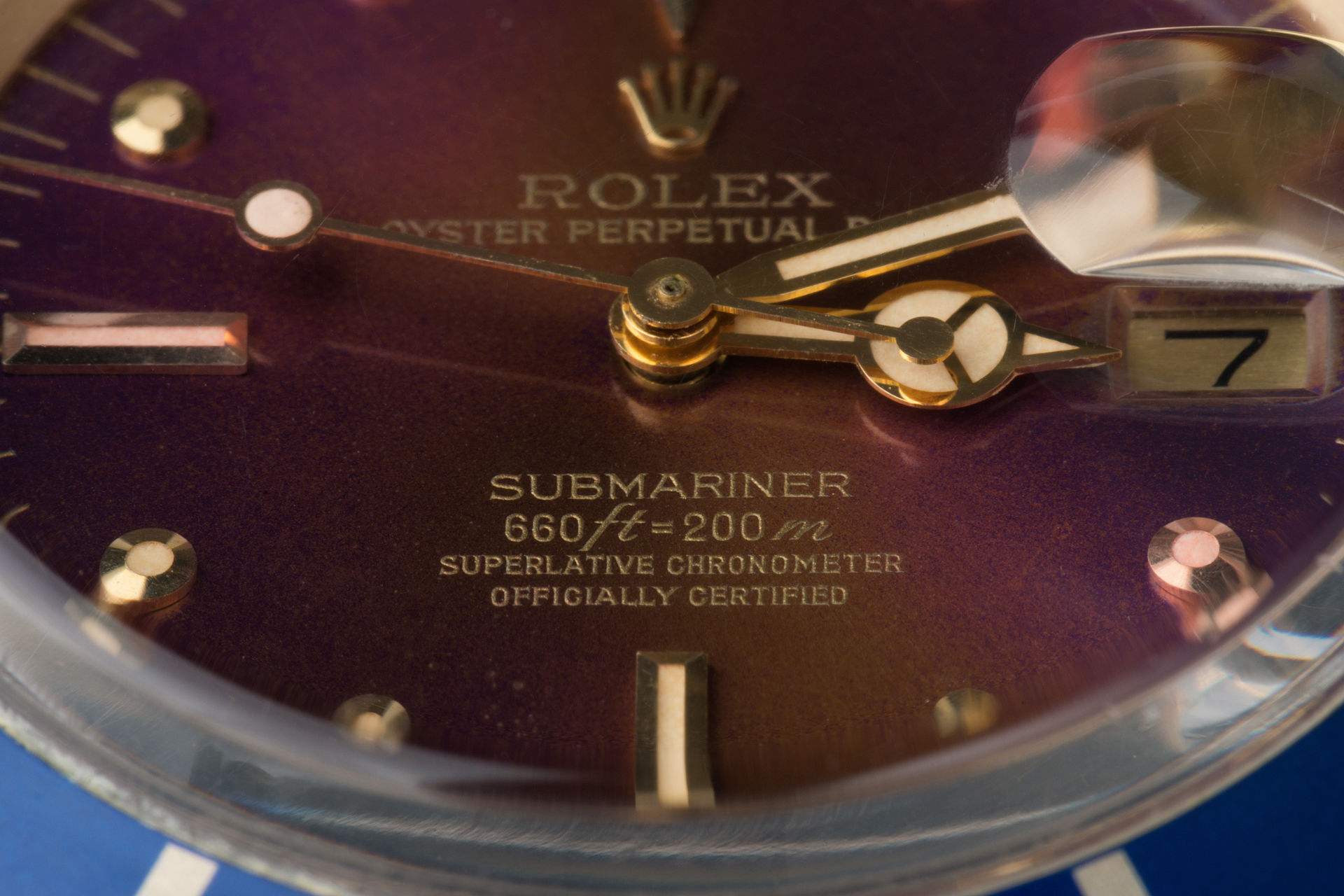 ref 1680 | Tropical 'Purple Haze'  | Rolex Submariner Date
