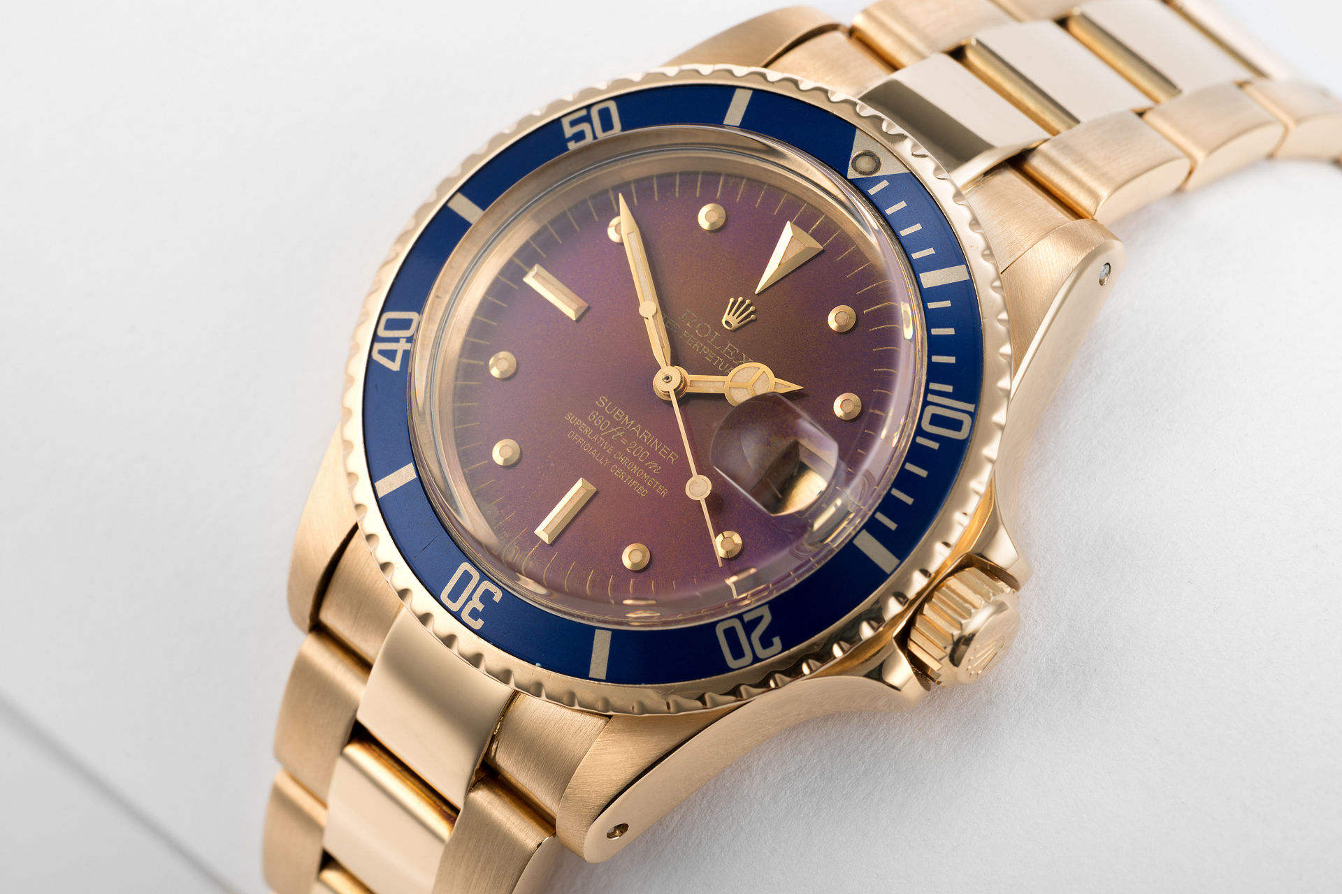 ref 1680 | Tropical 'Purple Haze'  | Rolex Submariner Date