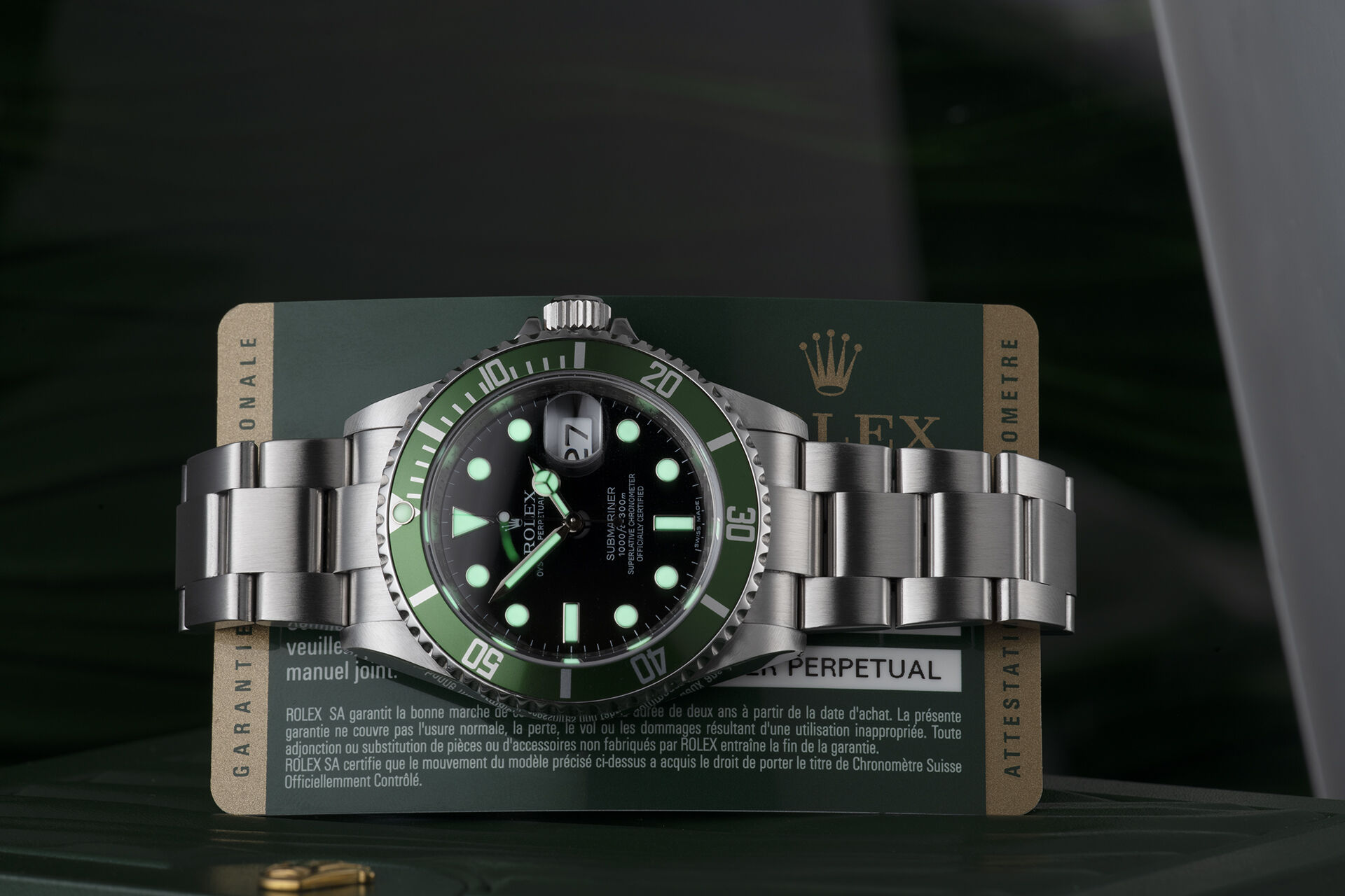 ref 16610LV | UK Retailed | Rolex Submariner Date