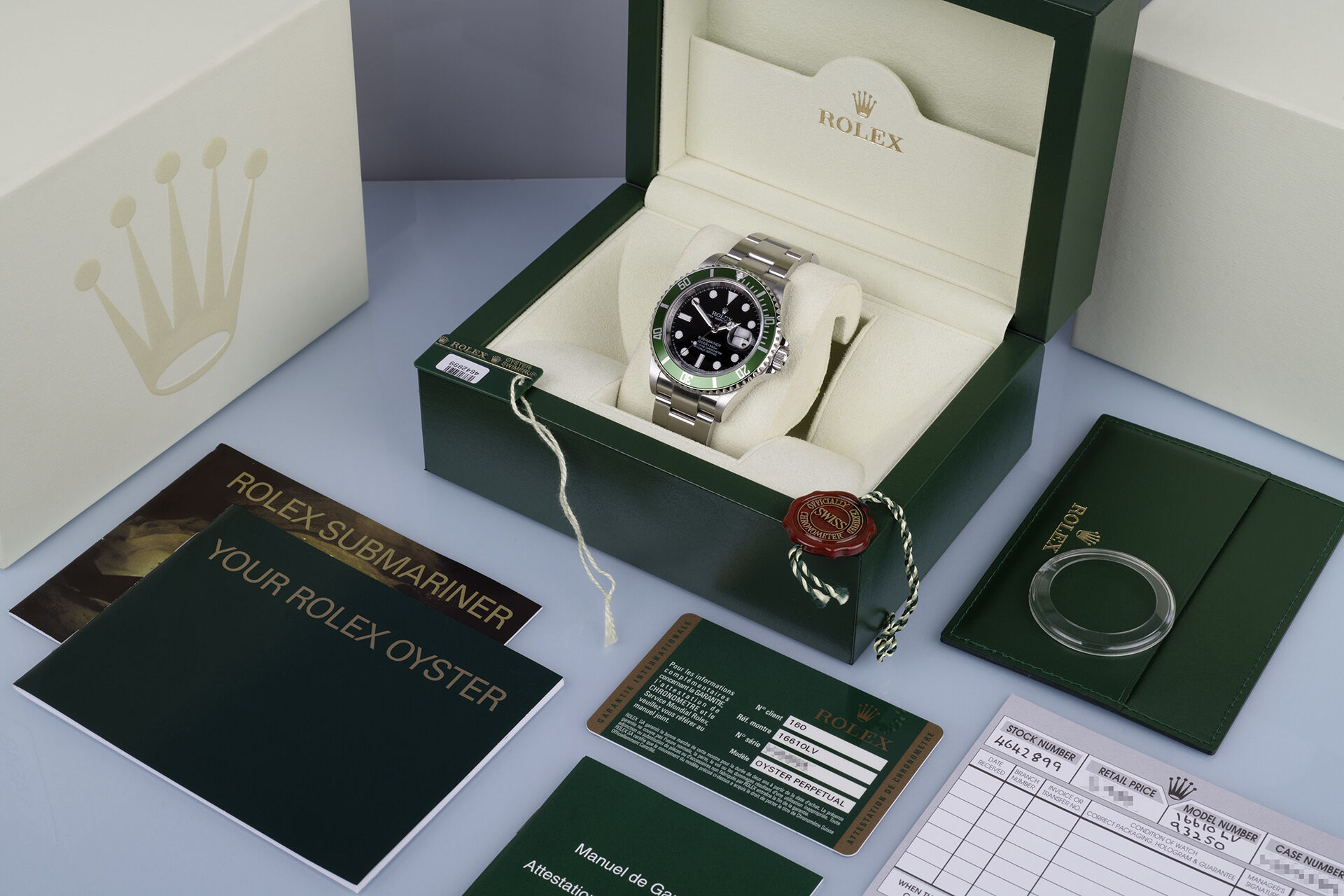 ref 16610LV | UK Retailed | Rolex Submariner Date