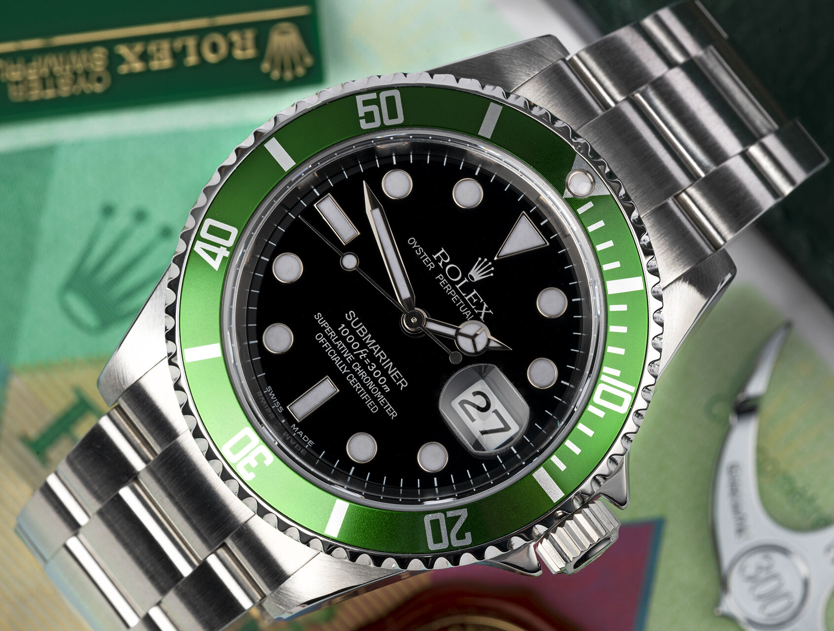 ref 16610LV | UK Retailed | Rolex Submariner Date