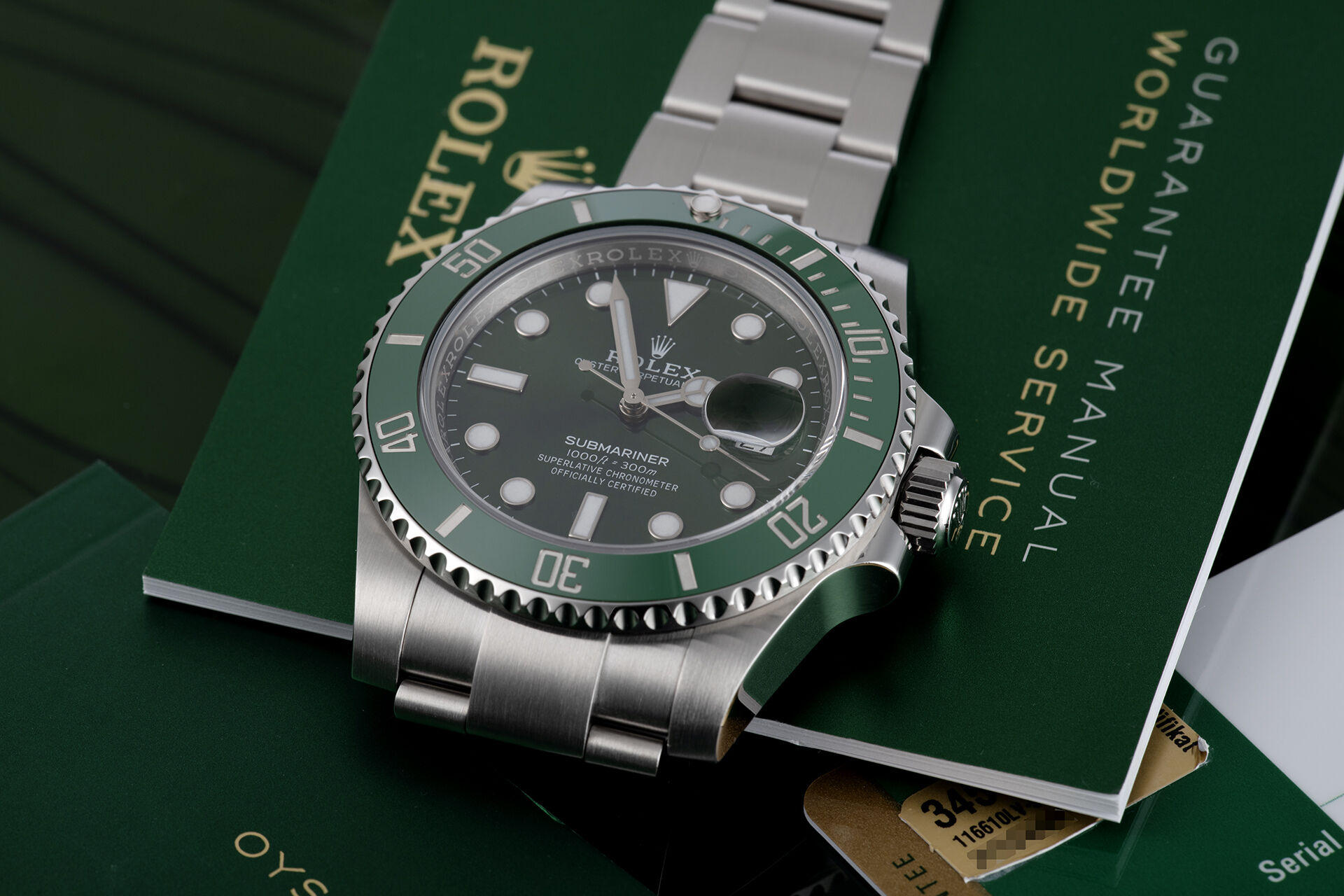 ref 116610LV | Under Rolex Warranty  | Rolex Submariner Date