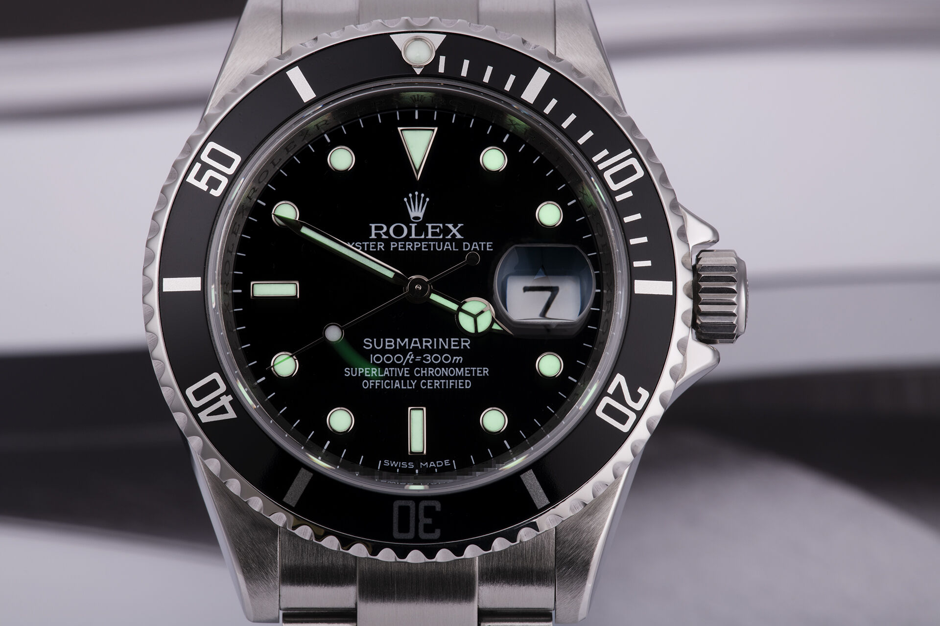 Rolex Submariner Date Watches, ref 16610, 'RRR' Bezel