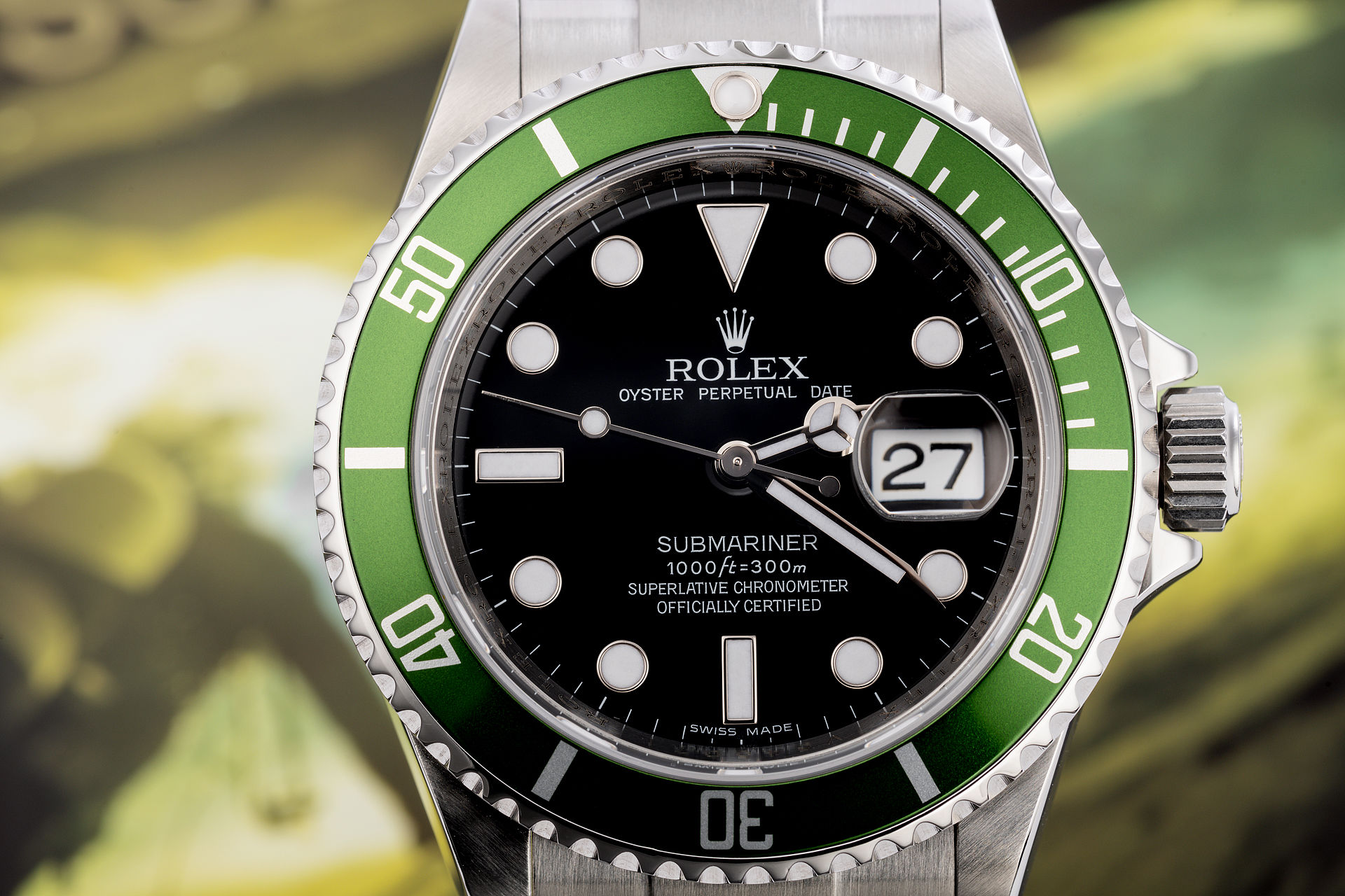 Rolex Submariner Date Watches, ref 16610LV, V-Series 'RRR' Final Year