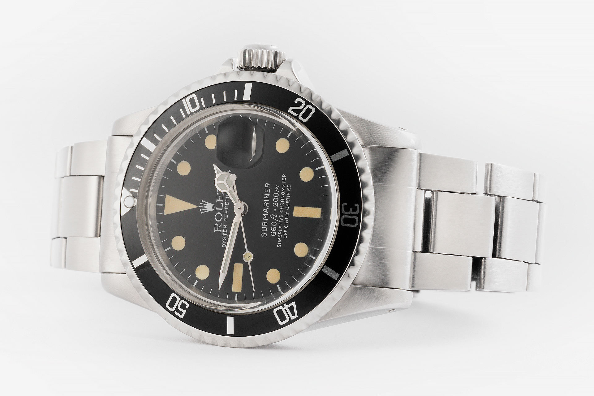 ref 1680 | Vintage Model Mk II 'All White' | Rolex Submariner Date