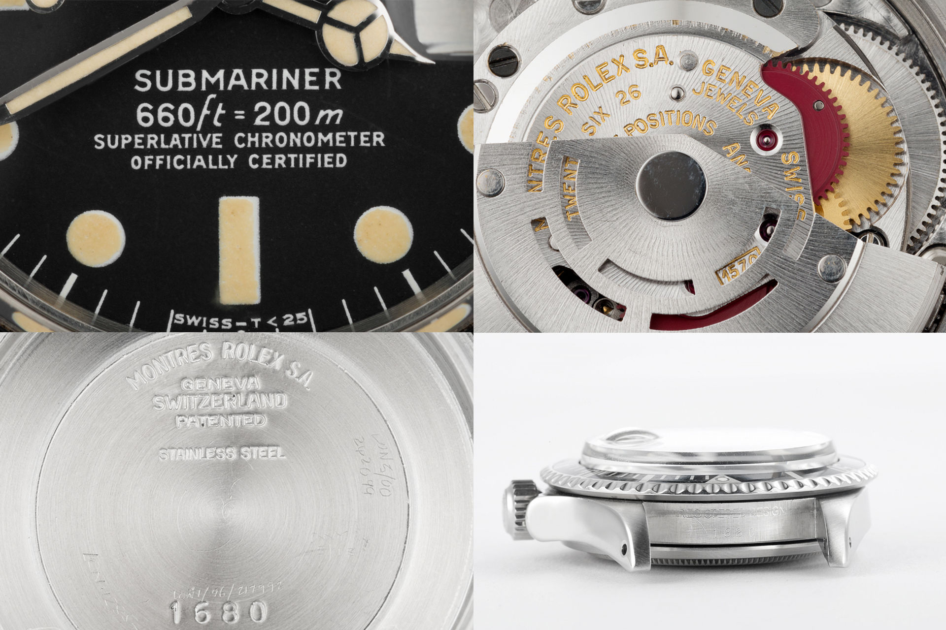 ref 1680 | Vintage 'Plexiglas' | Rolex Submariner Date