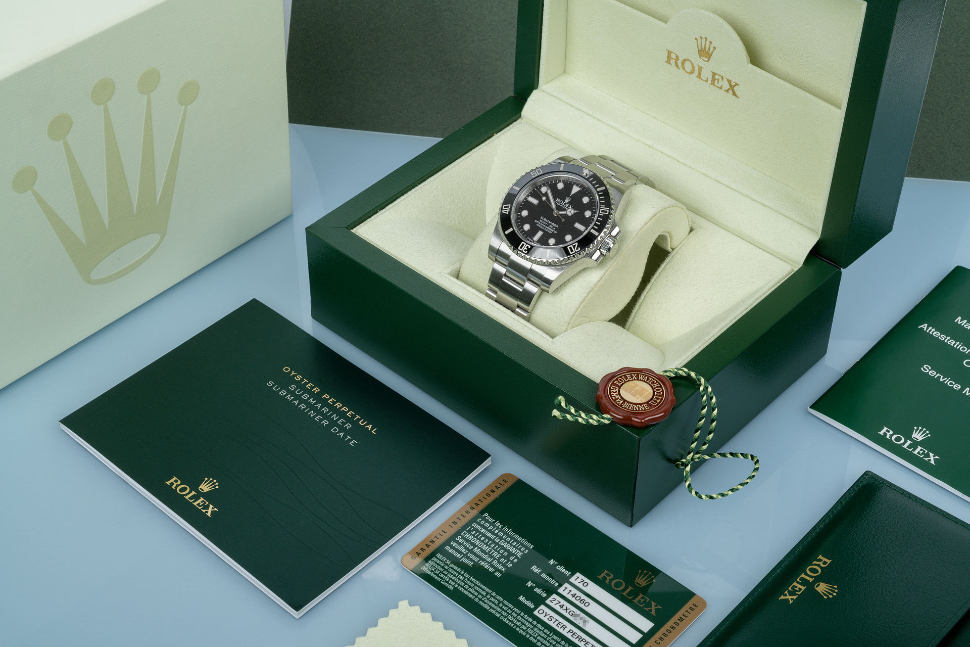 ref 114060 | Latest Cerachrom Model | Rolex Submariner 