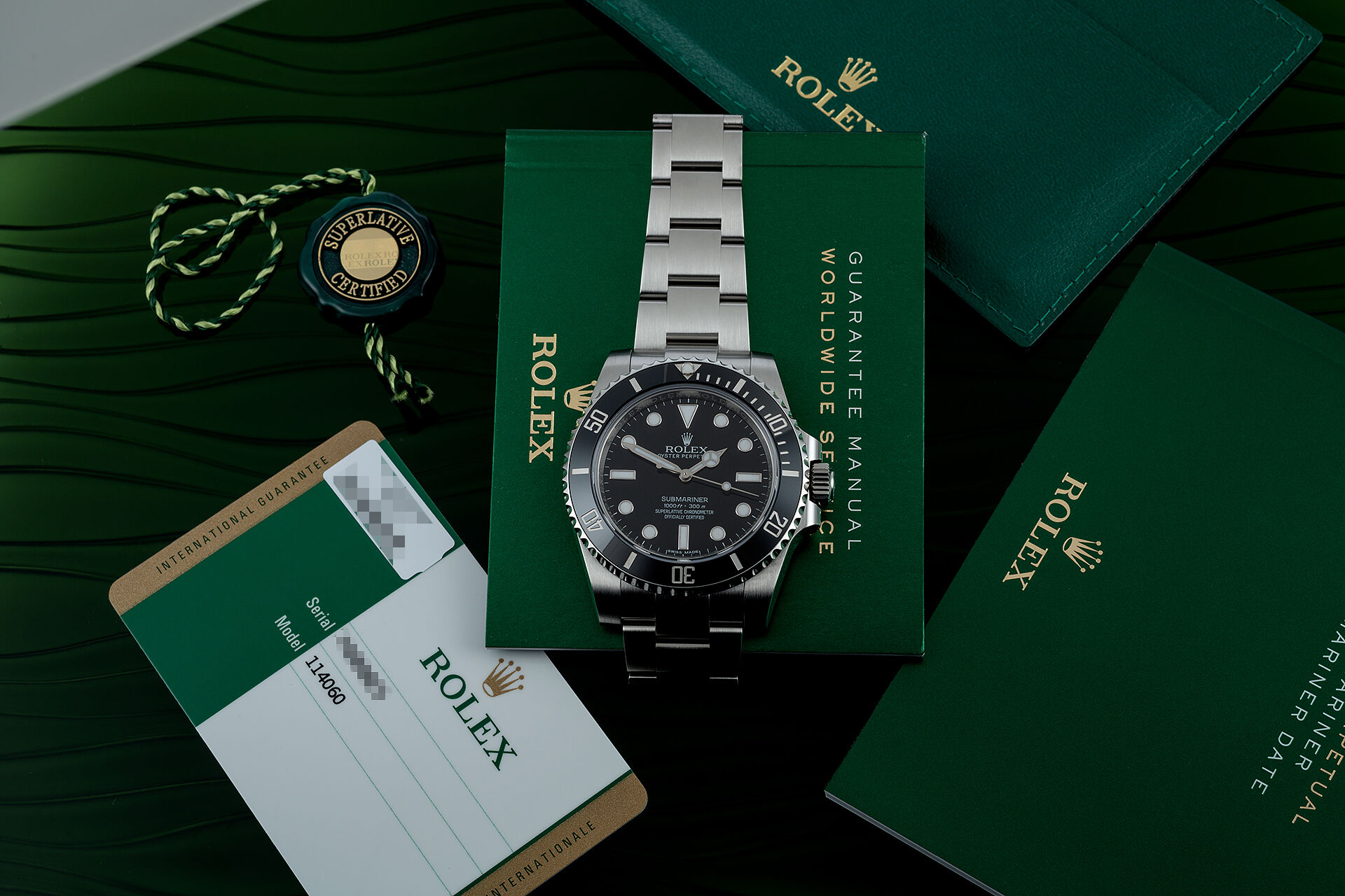 ref 114060 | Rolex Warranty | Rolex Submariner 