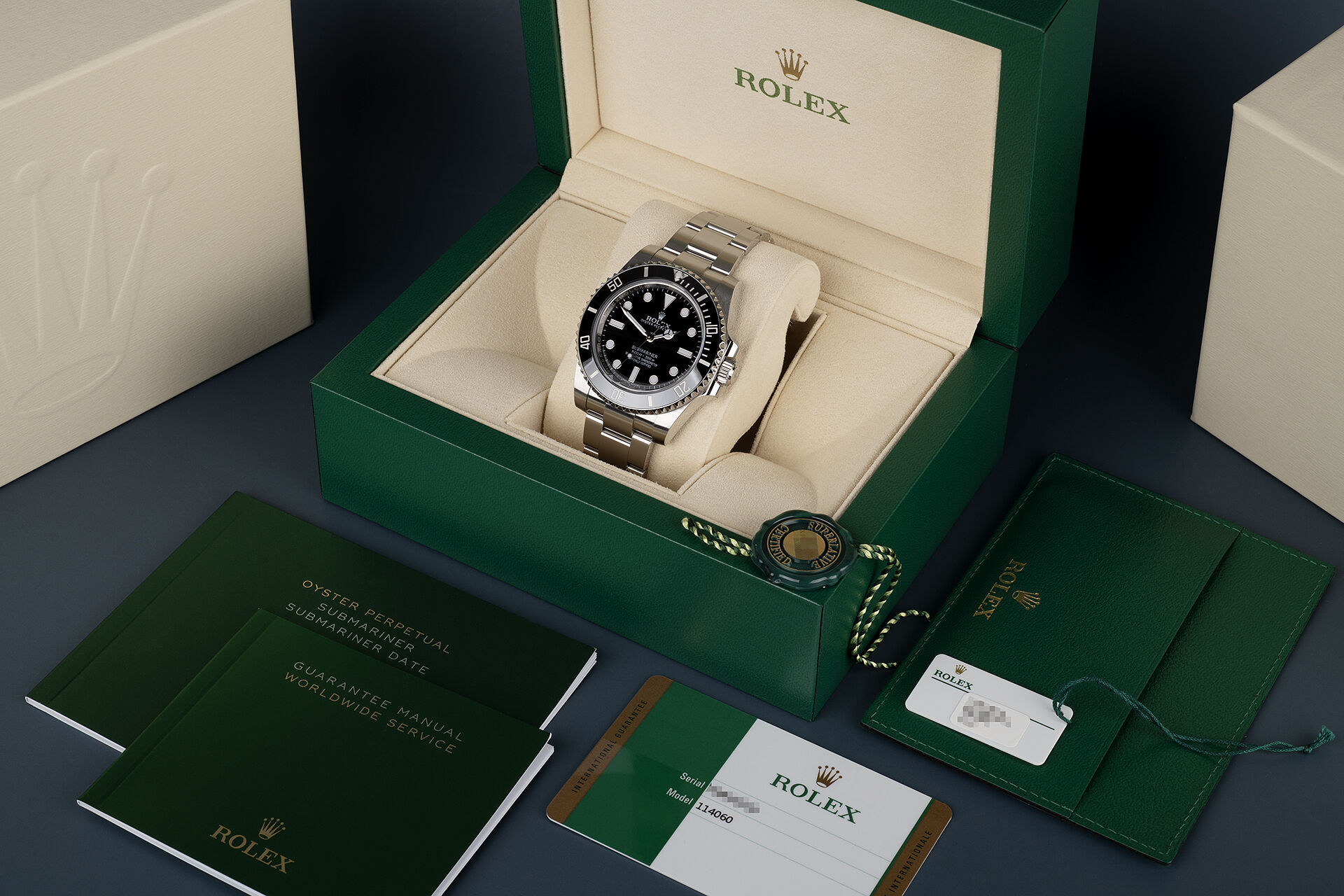 ref 114060 | Rolex Warranty to 2022 | Rolex Submariner 