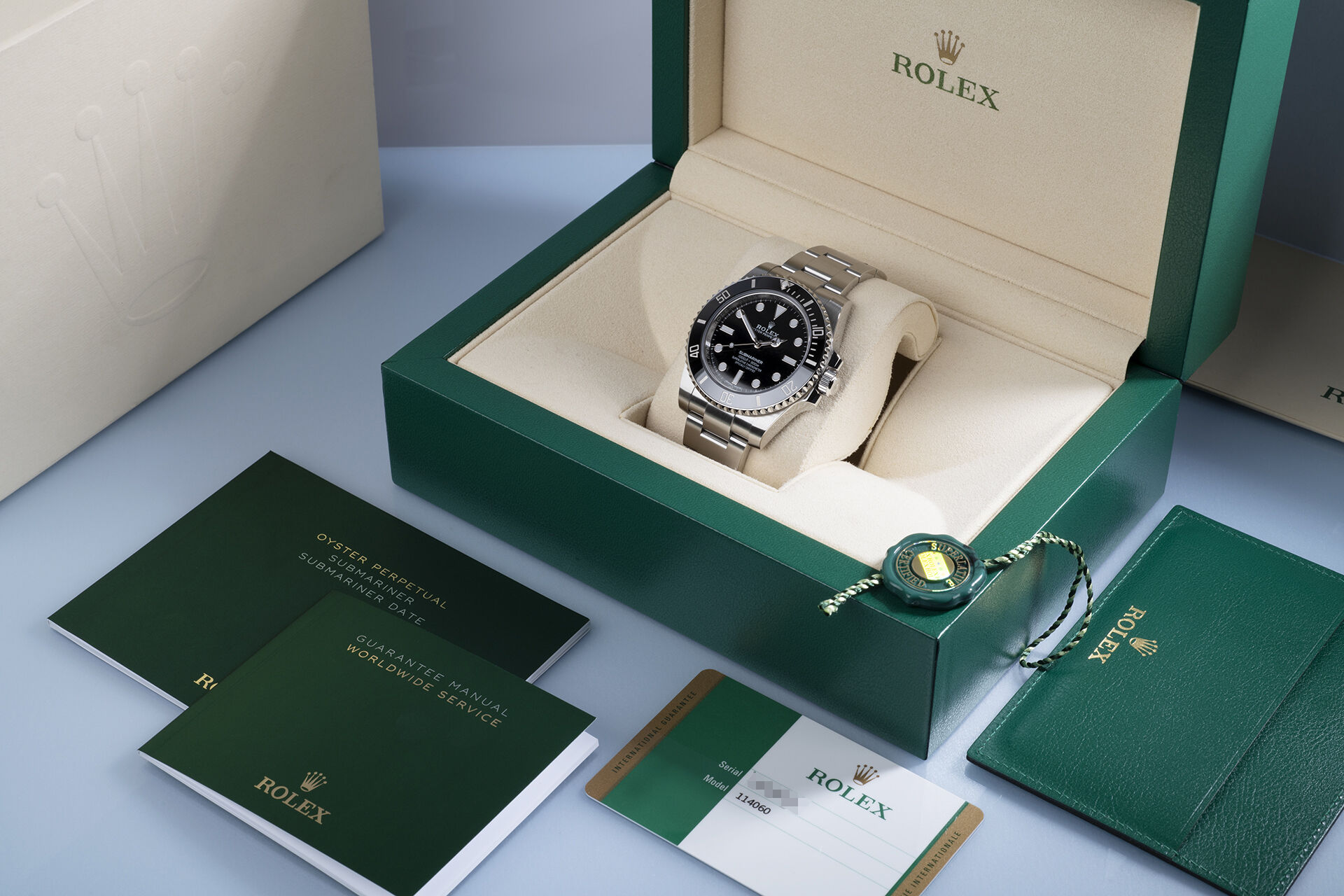 ref 114060 | Rolex Warranty to 2023 | Rolex Submariner 