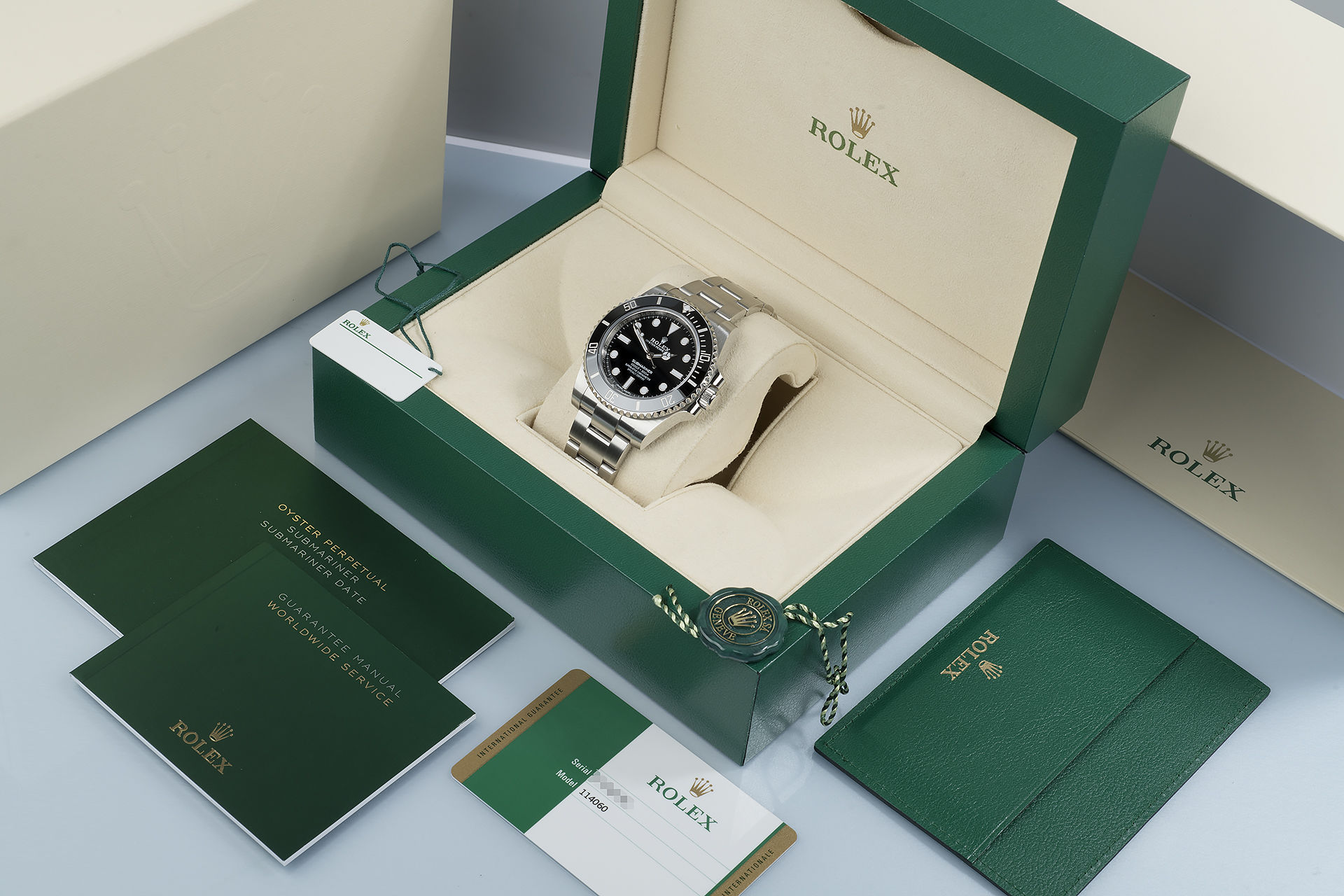 ref 114060 | Rolex Warranty to 2024 | Rolex Submariner 