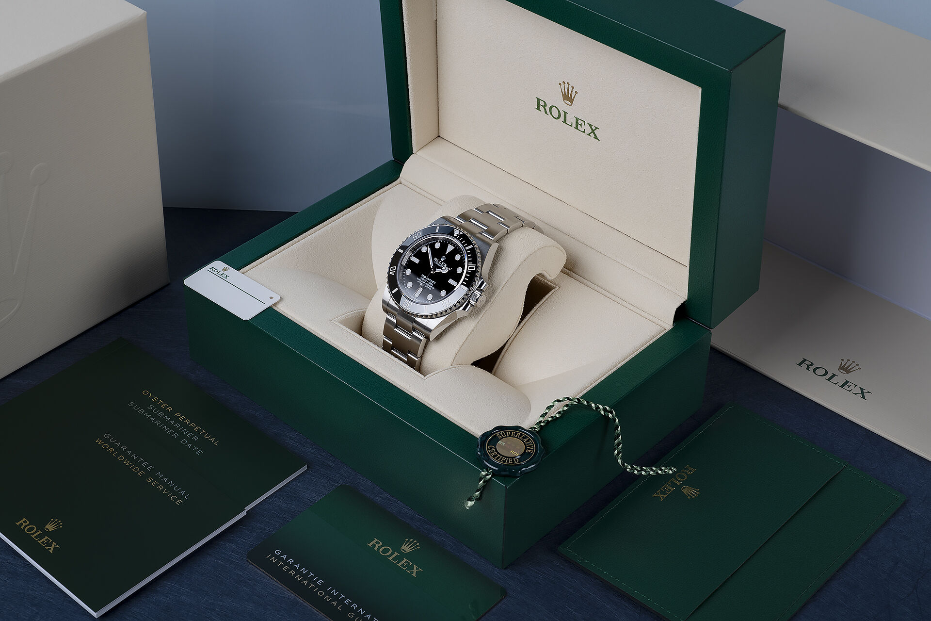 ref 124060 | Rolex Warranty to 2026 | Rolex Submariner 