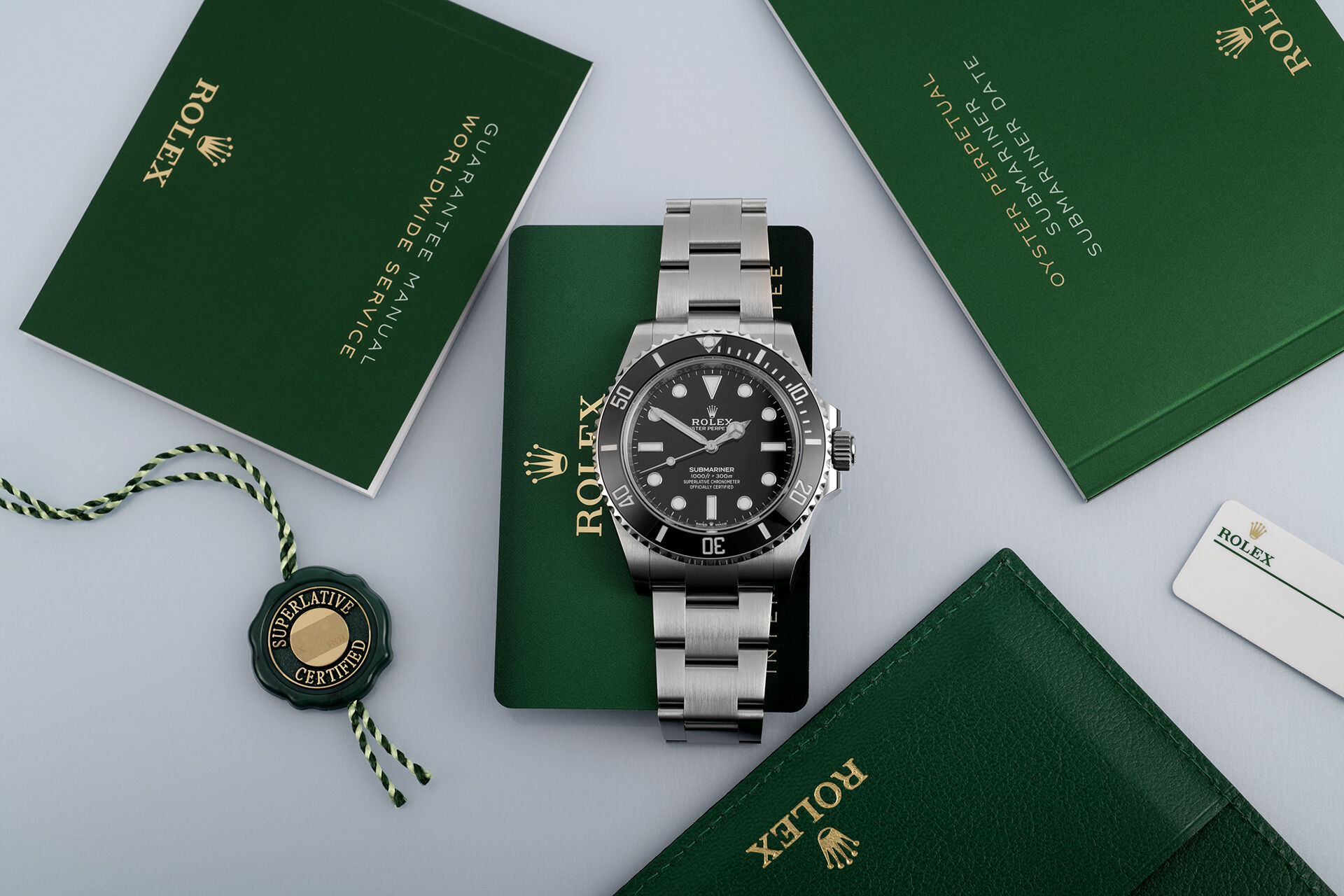 ref 124060 | Rolex Warranty to 2026 | Rolex Submariner 