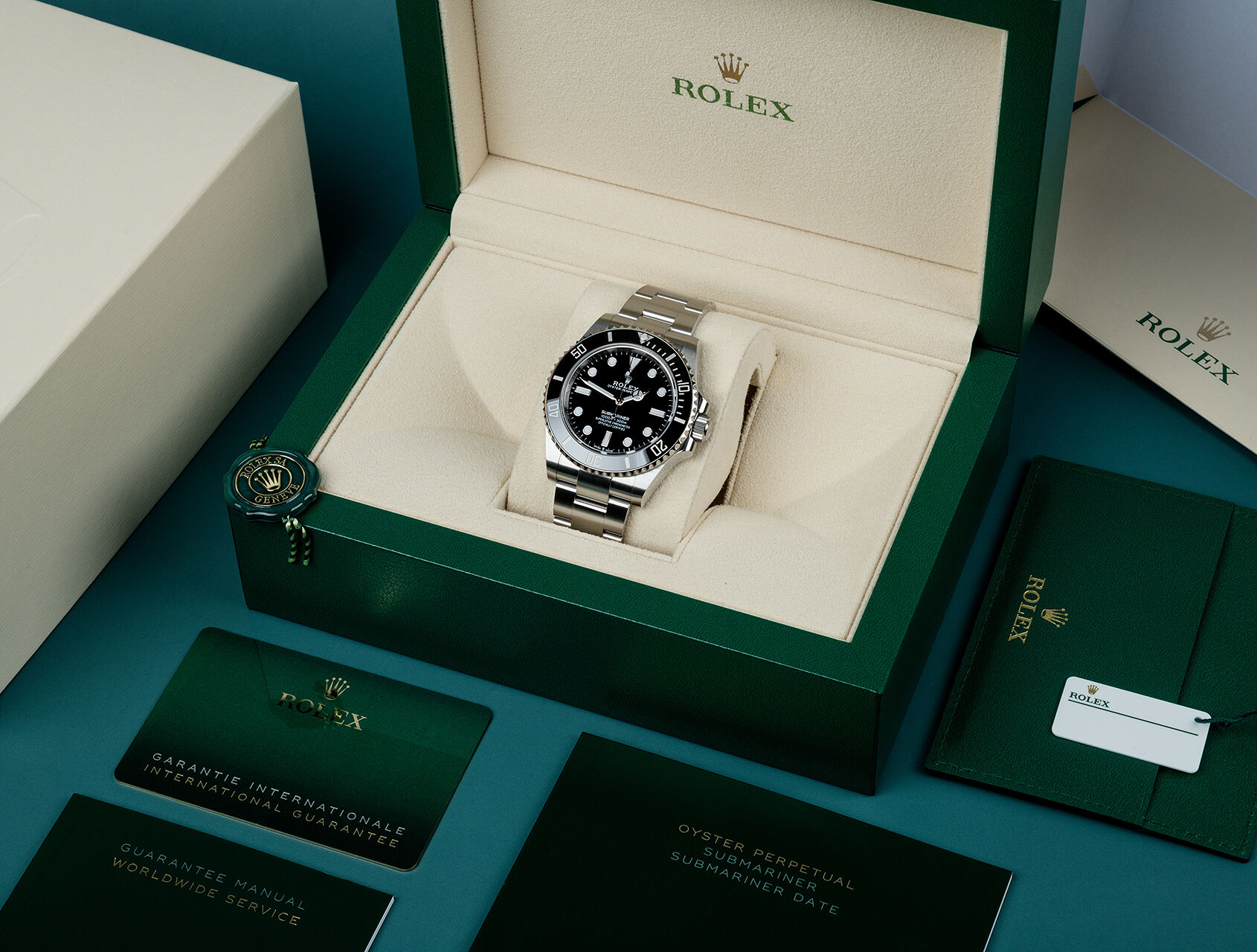 ref 124060 | Rolex Warranty to 2026 | Rolex Submariner 