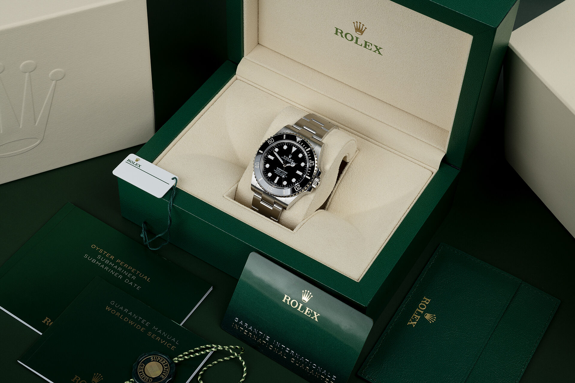 ref 124060 | Rolex Warranty to March 2027 | Rolex Submariner 