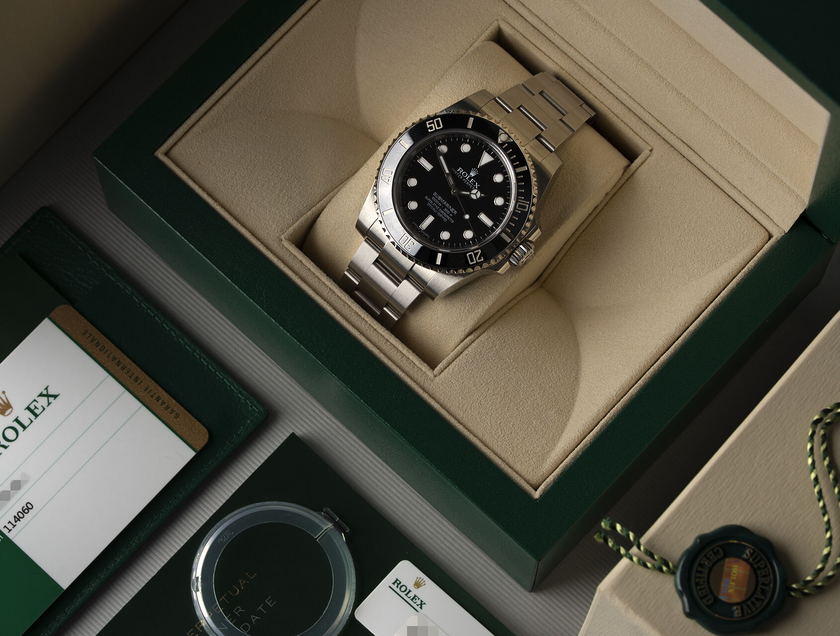 ref 114060 | Rolex Warranty to 2022 | Rolex Submariner 
