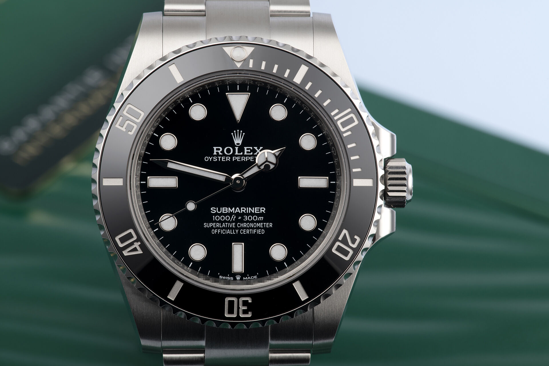 ref 124060 | Rolex Warranty to 2026 | Rolex Submariner 