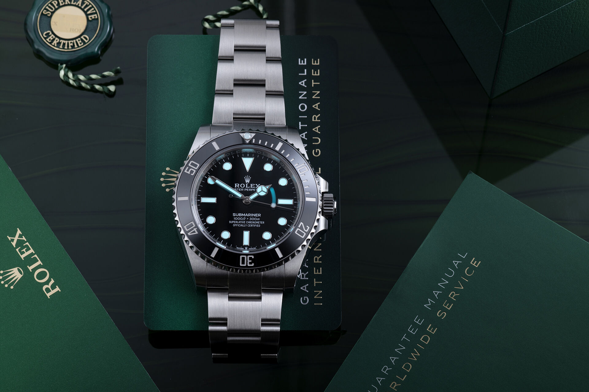 ref 124060 | Rolex Warranty to 2026 | Rolex Submariner 