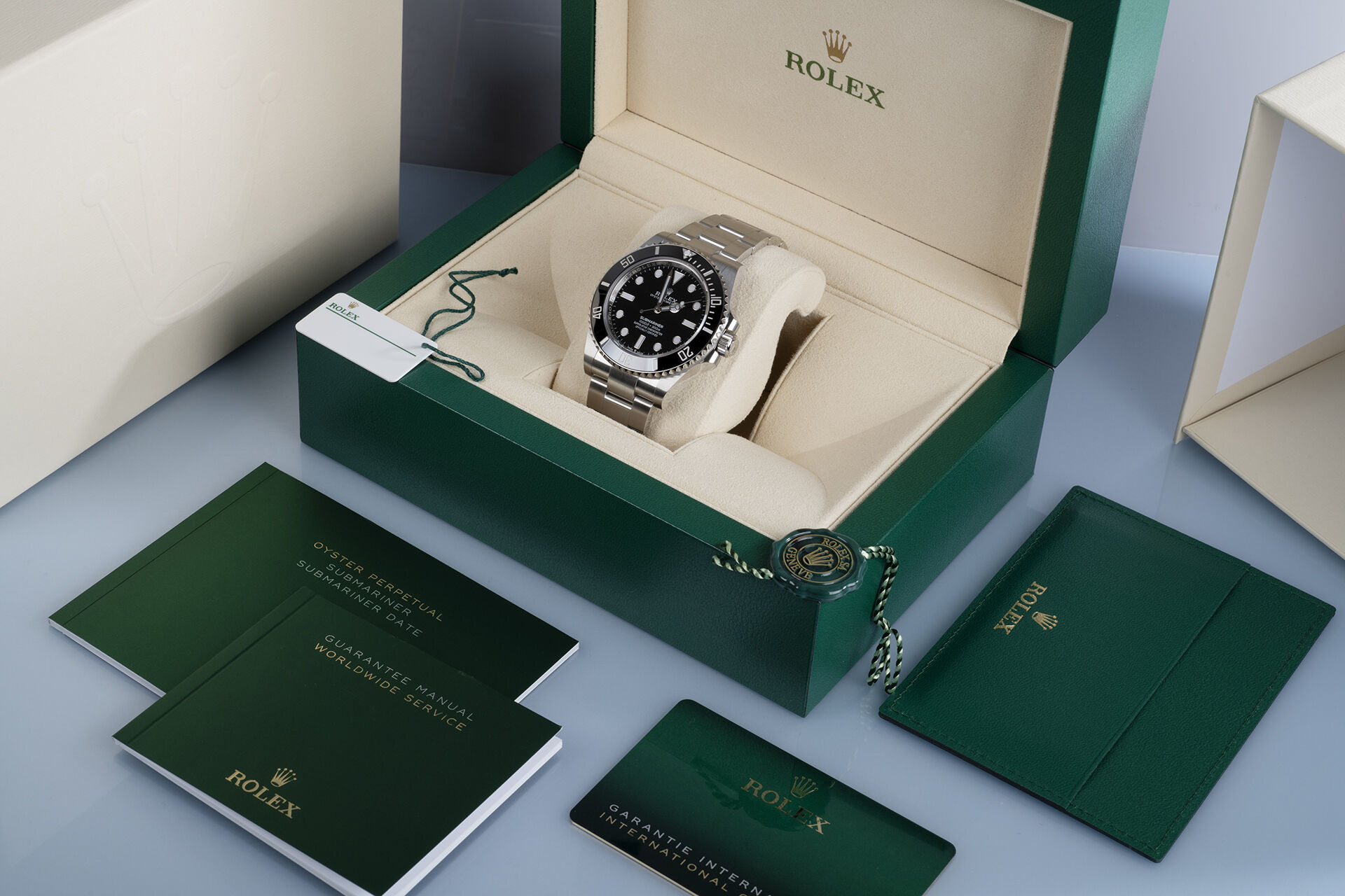 ref 124060 | Rolex Warranty to 2026 | Rolex Submariner 