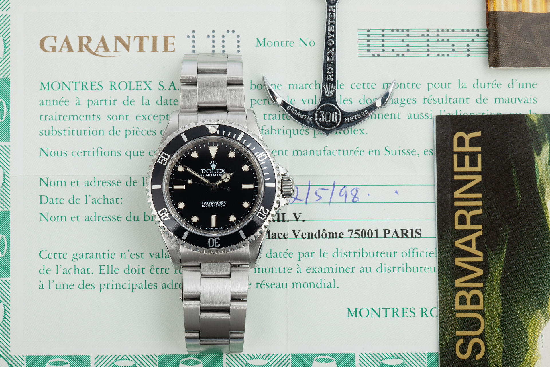 ref 14060 | 'U Series' Full Collectors Set | Rolex Submariner 