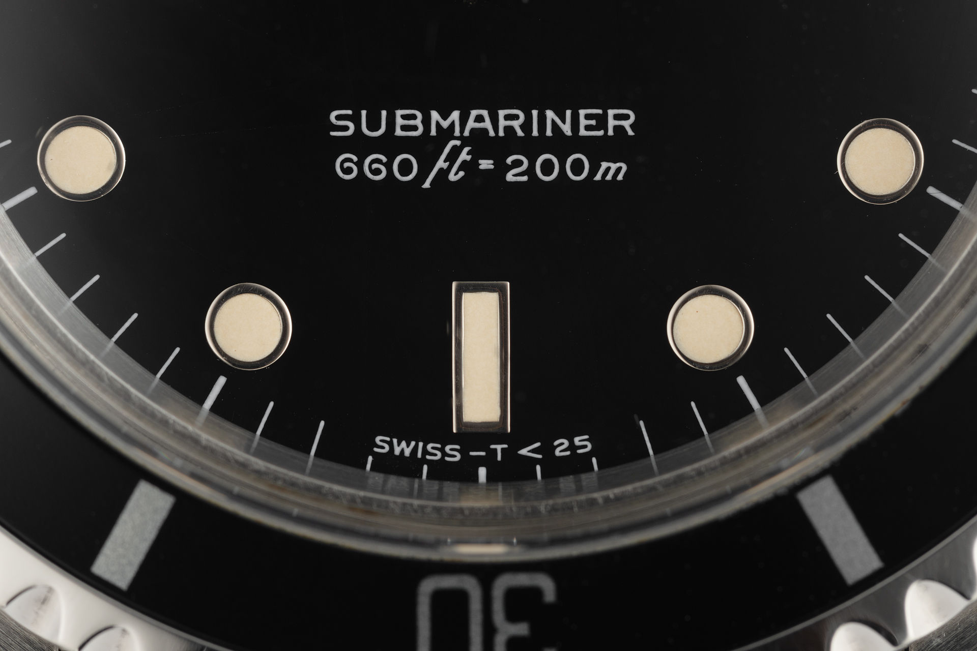 ref 5513 | Vintage - Cream Lume | Rolex Submariner 