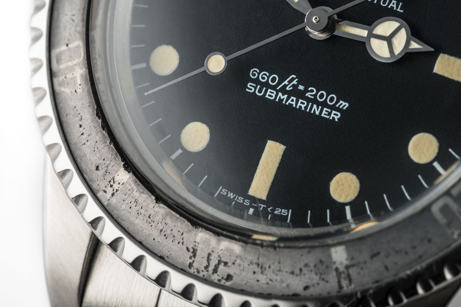 ref 5513 | Vintage - 'Ghost Bezel' | Rolex Submariner 