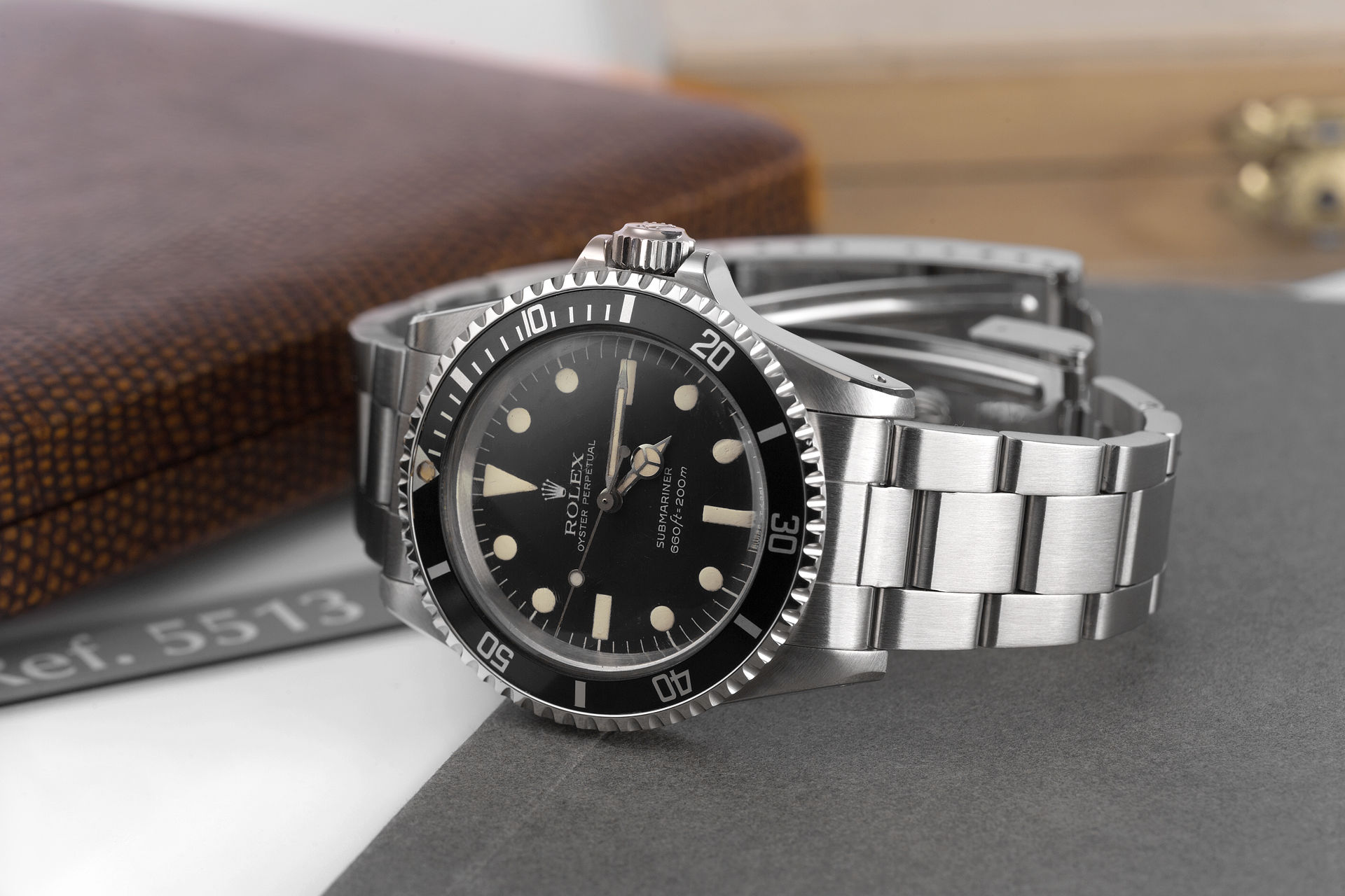 ref 5513 | Plexiglas 'Exceptional Example'  | Rolex Submariner 