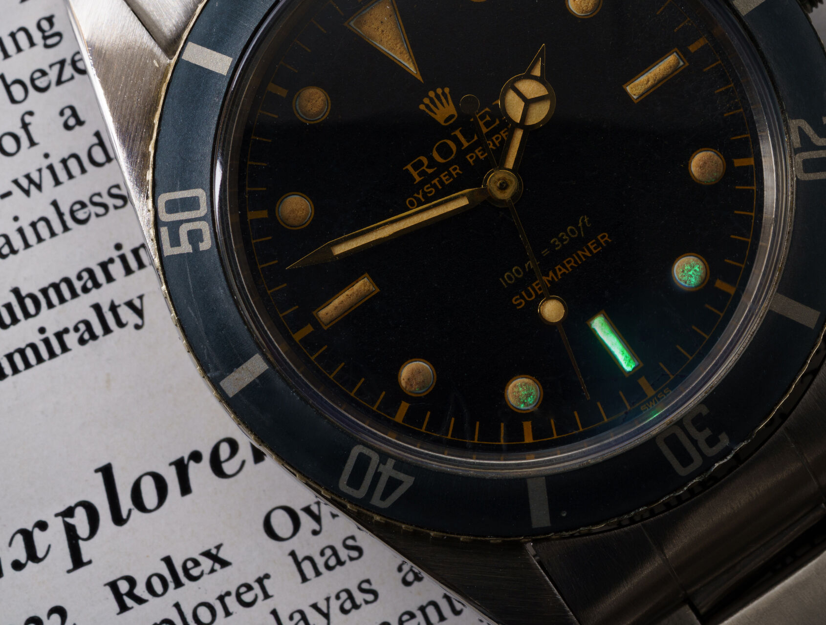 ref 5508 | Vintage Pre-Crown Guard | Rolex Submariner 