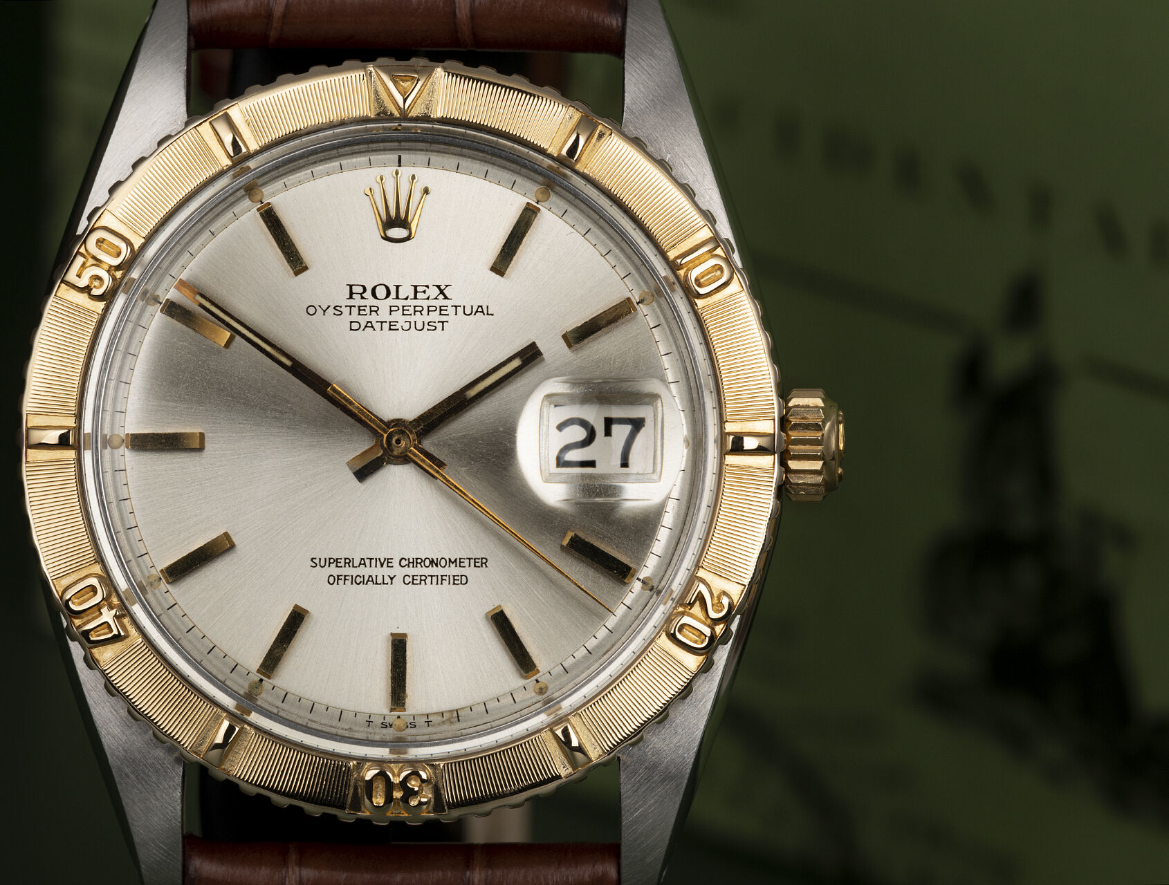 ref 1625 | 1625 - Gold & Steel | Rolex Turn-O-Graph