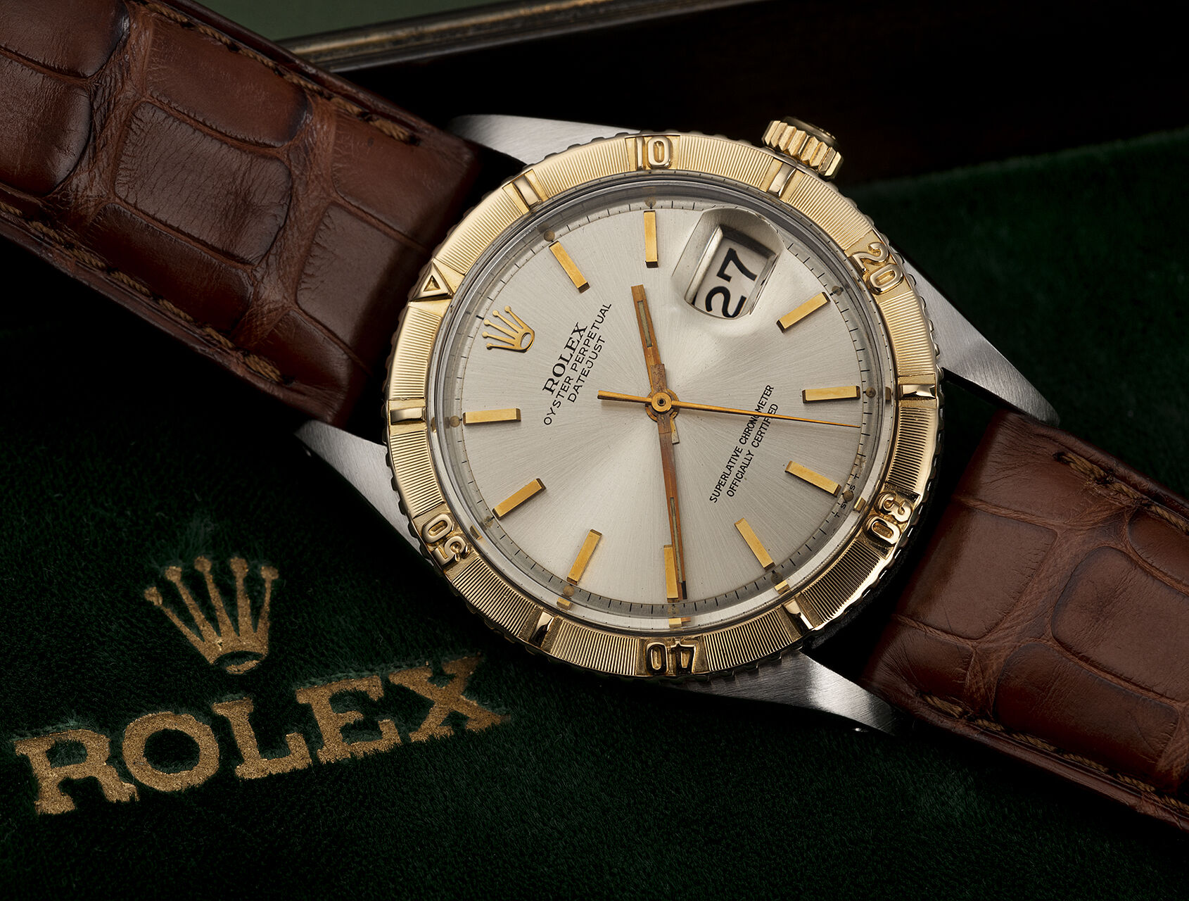 ref 1625 | 1625 - Gold & Steel | Rolex Turn-O-Graph