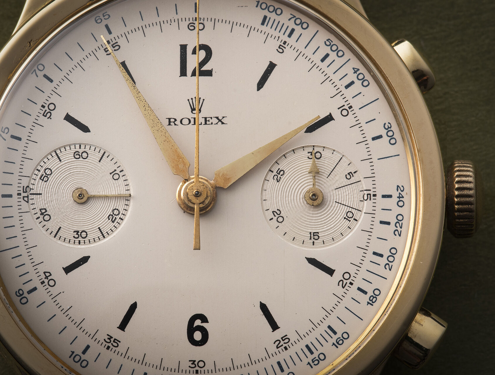 ref 2508 | Yellow Gold 'Valjoux 22' | Rolex Vintage Chronograph