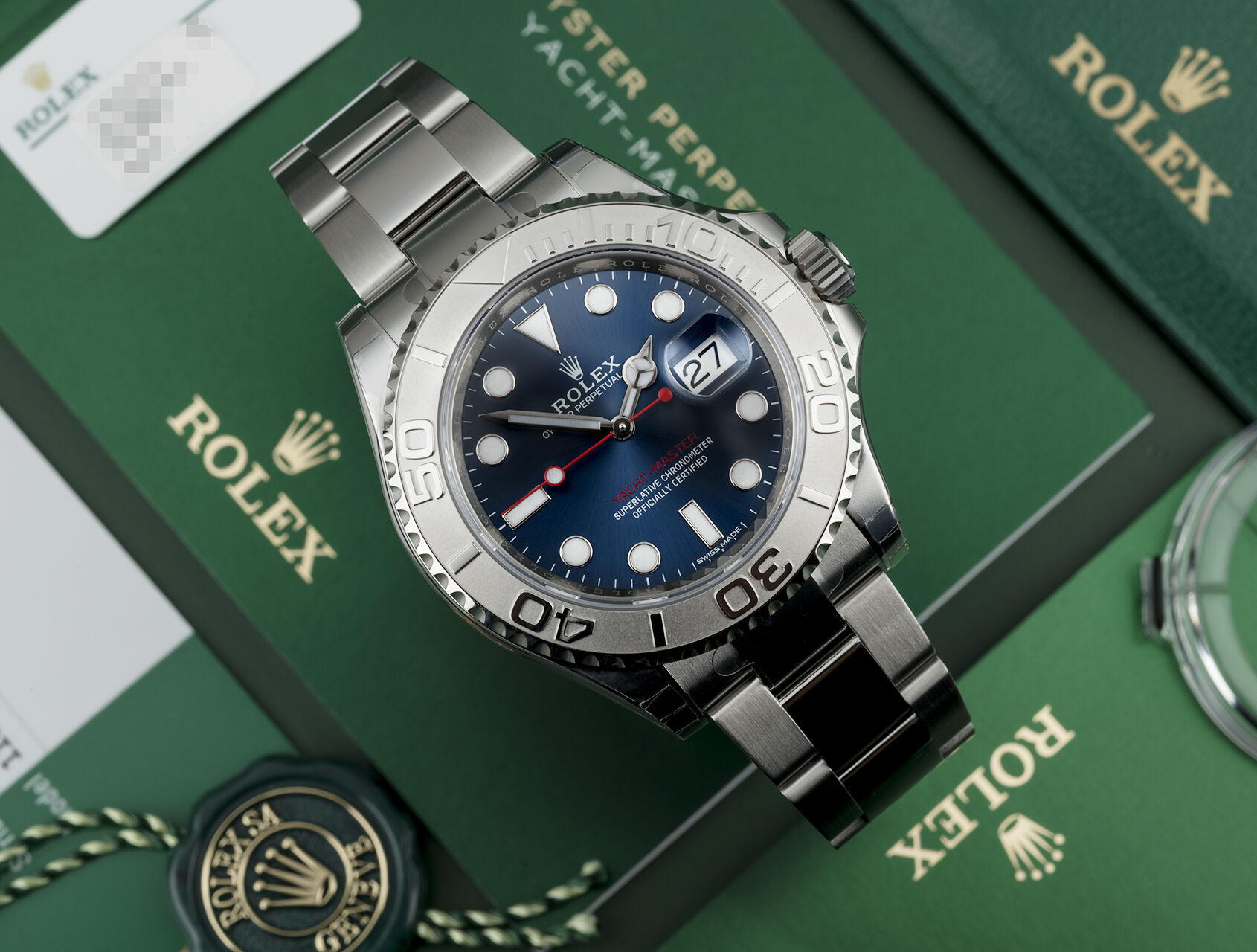 ref 116622 | 116622 - Fully Stickered | Rolex Yacht-Master