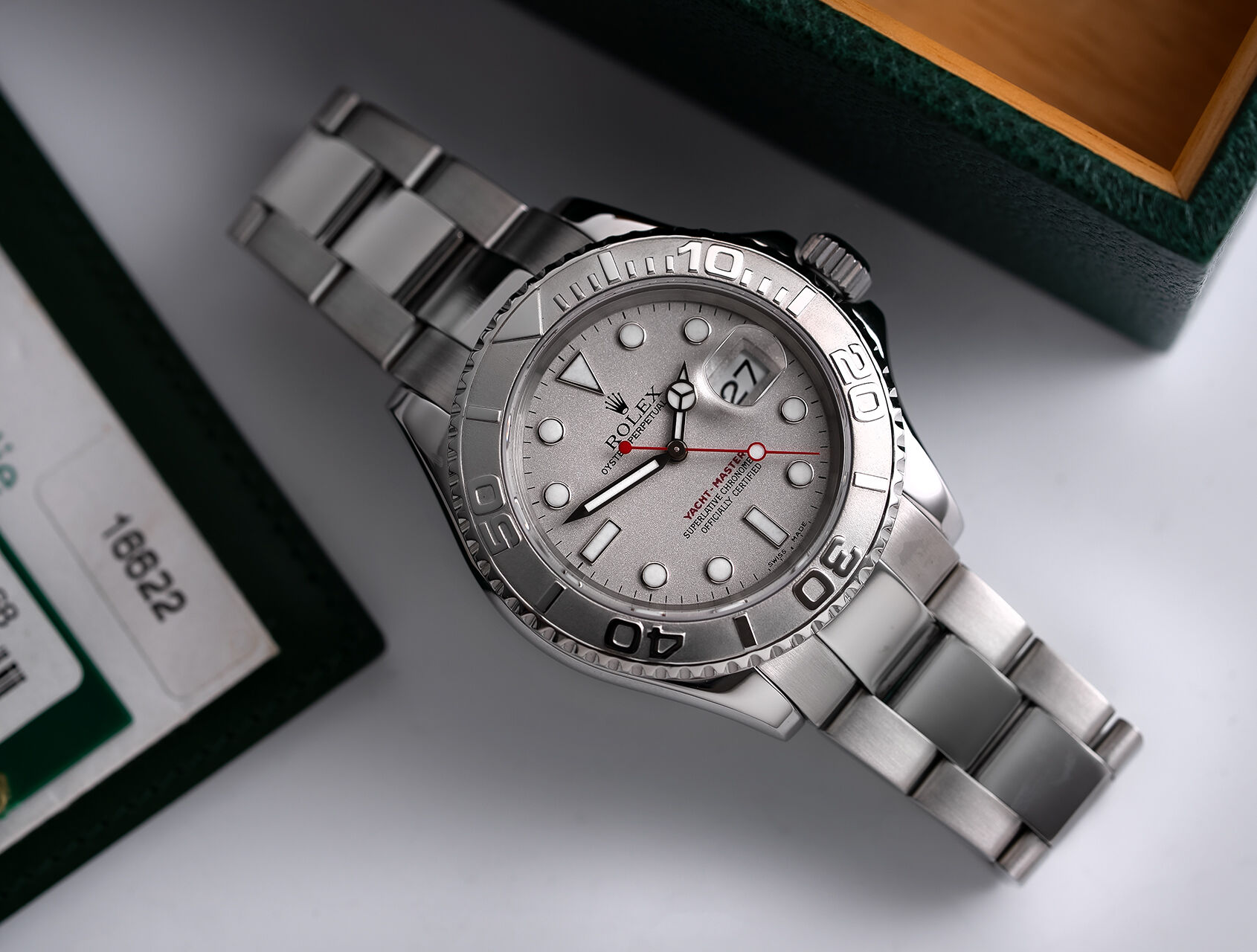 ref 16622 | 16622 - Platinum Bezel | Rolex Yacht-Master