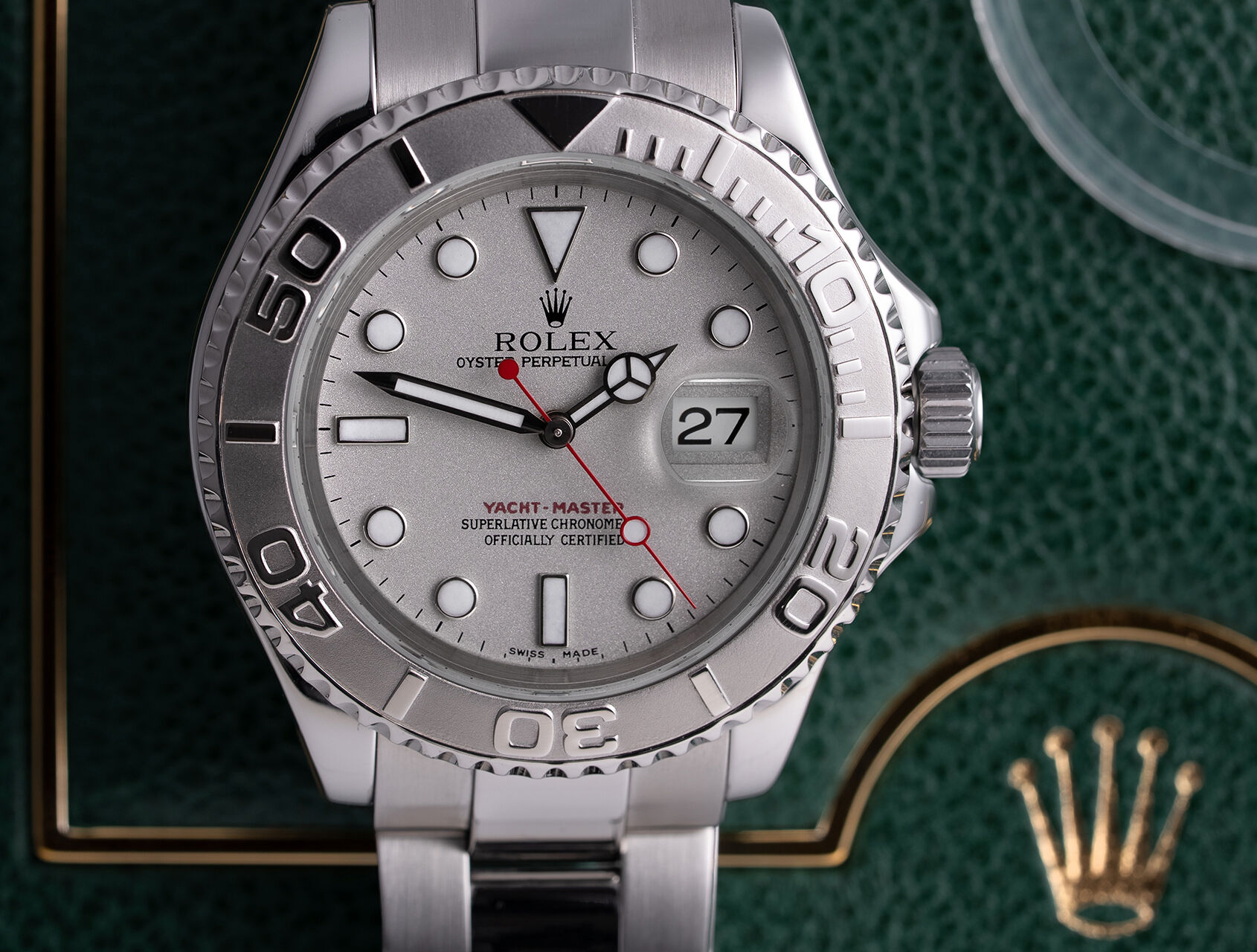 ref 16622 | 16622 - Platinum Bezel | Rolex Yacht-Master